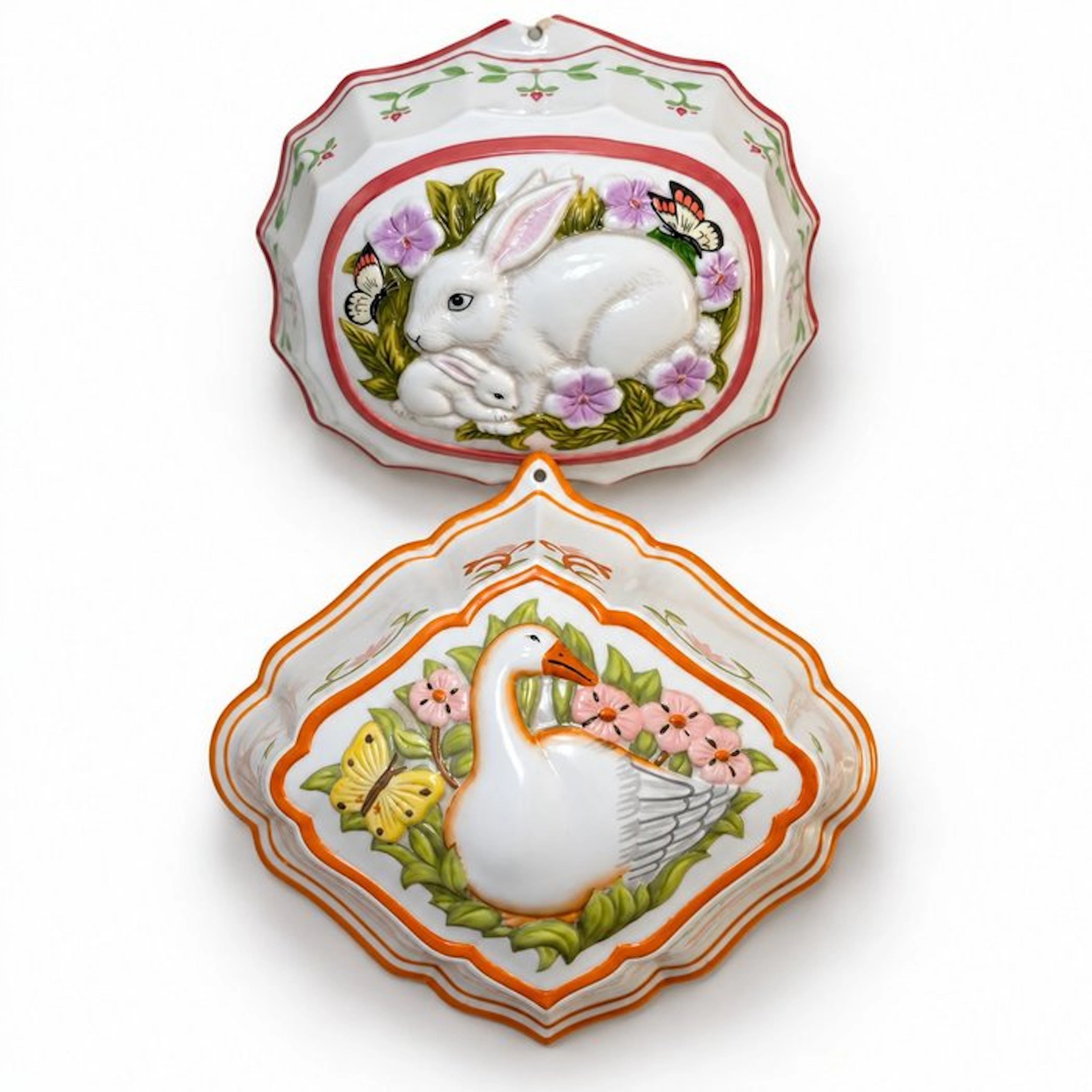 Franklin Mint - Caster (2) - Porcelain - Le Cordon Bleu
