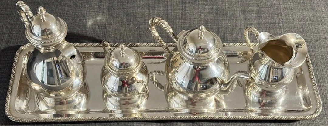 Coffee and tea service (5) - .800 silver