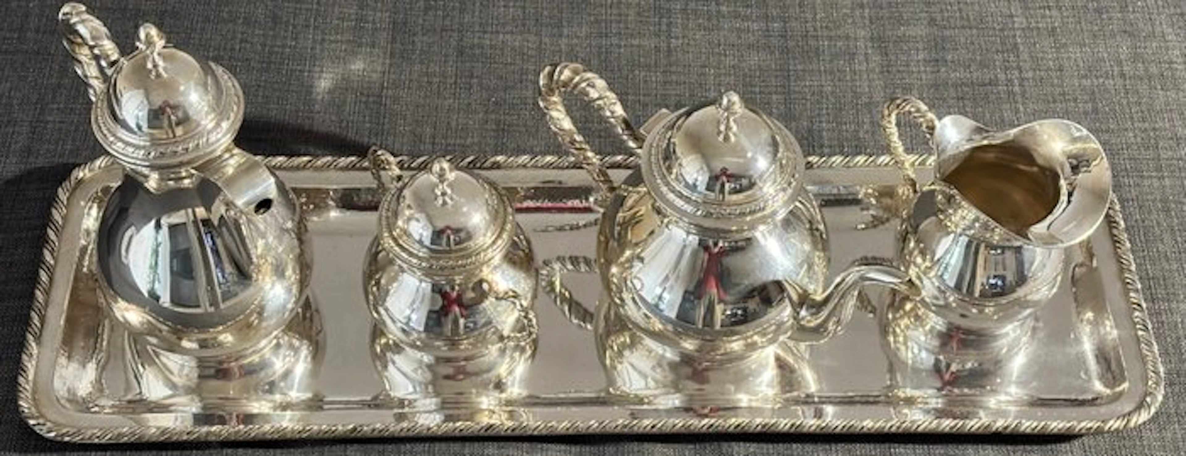 Coffee and tea service (5) - .800 silver