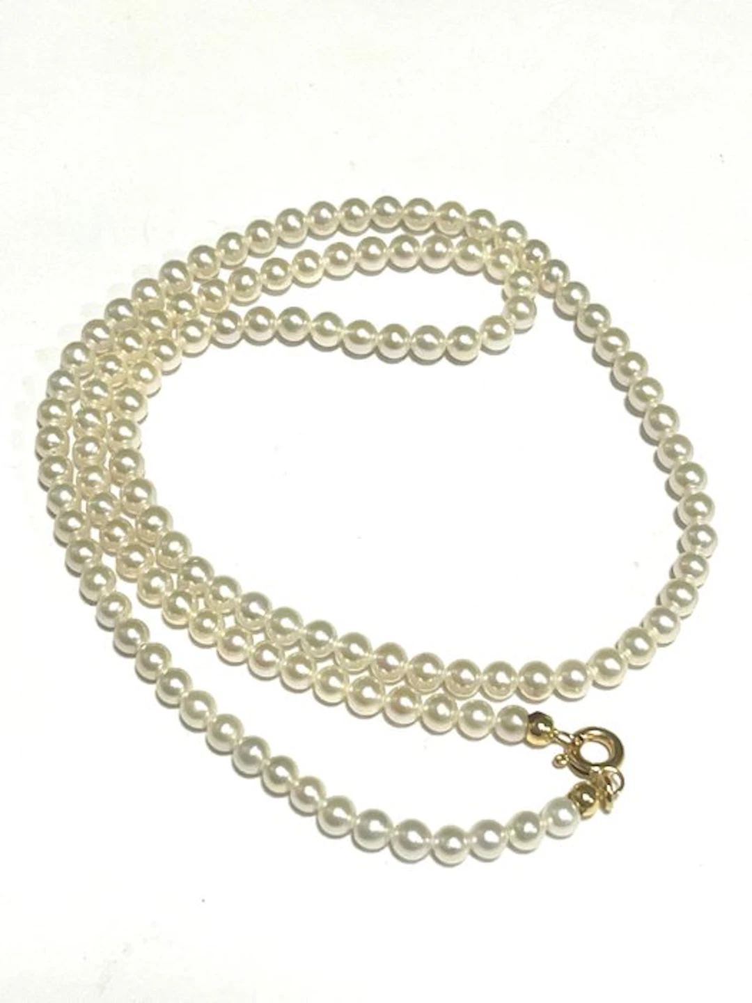 No reserve price - Necklace - 18 kt. Yellow gold Pearl - Pearl