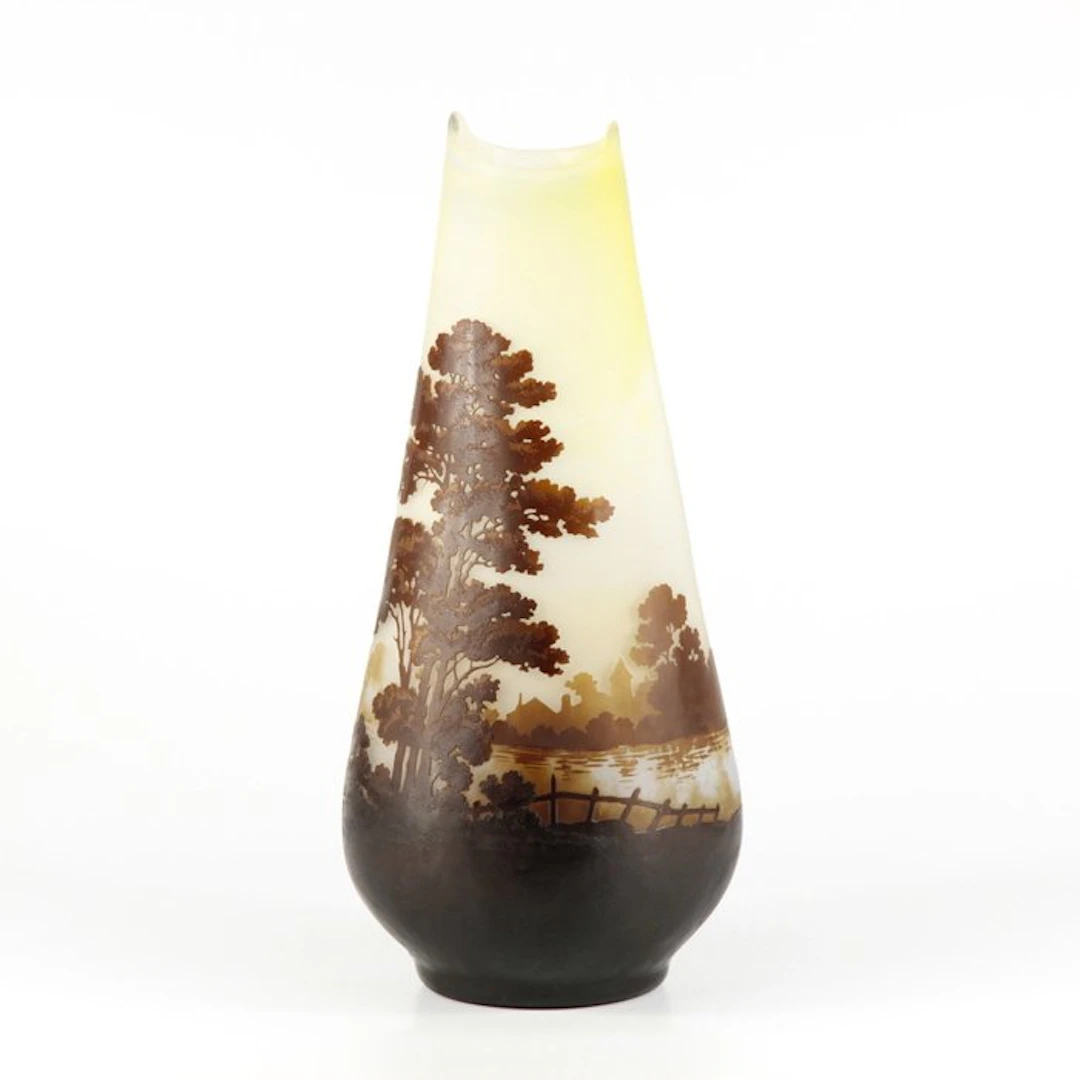 Emile Gallé - Vase - Glass