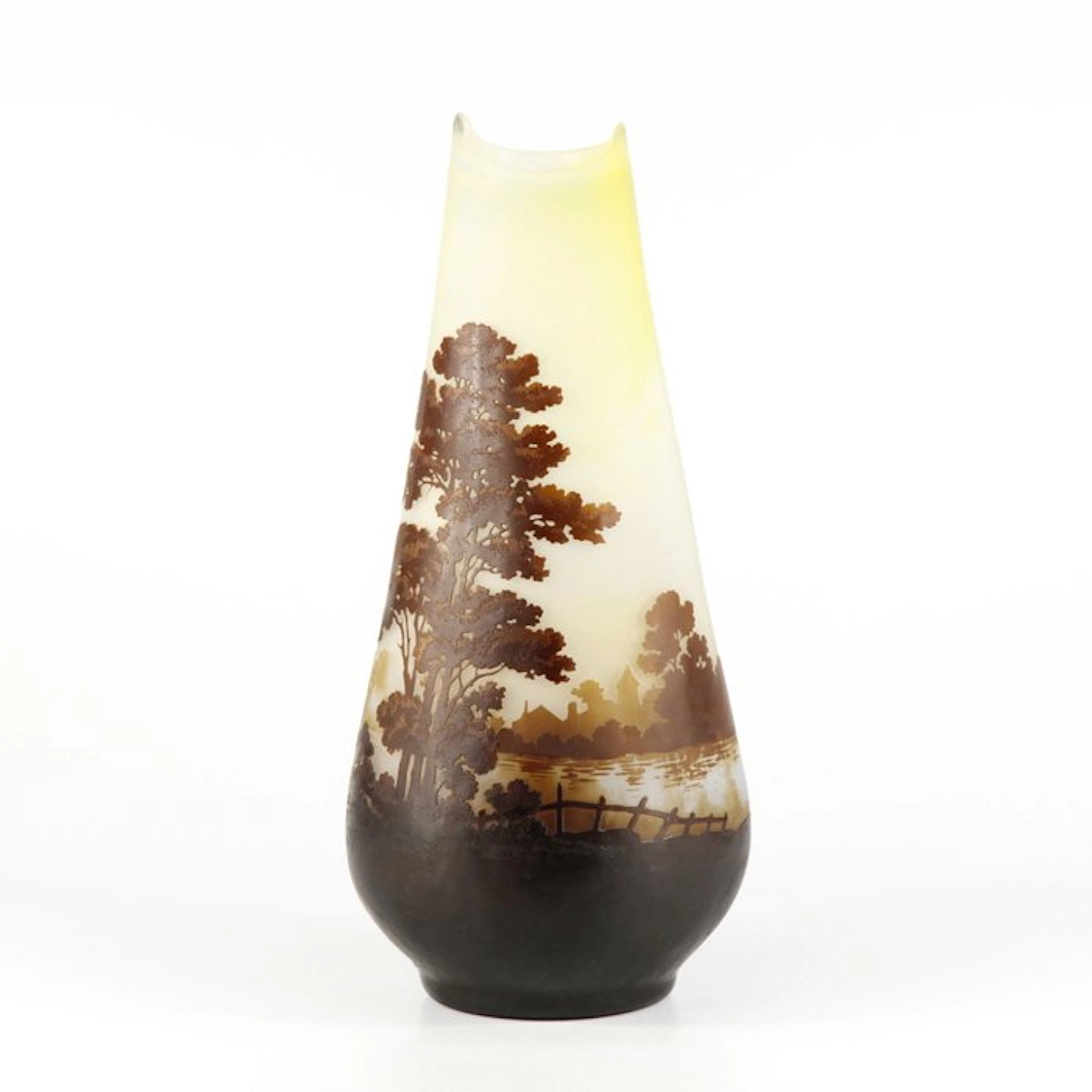 Emile Gallé - Vase - Glass