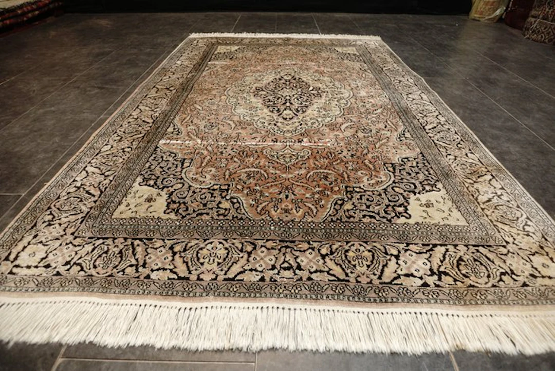 Cashmere Silk - Carpet - 195 cm - 135 cm - silk carpet