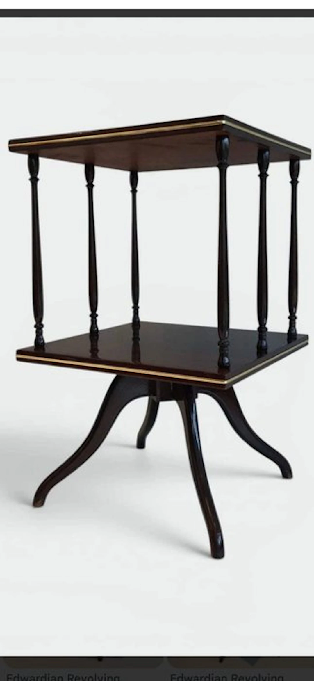 Side table - Wood - Revolving table