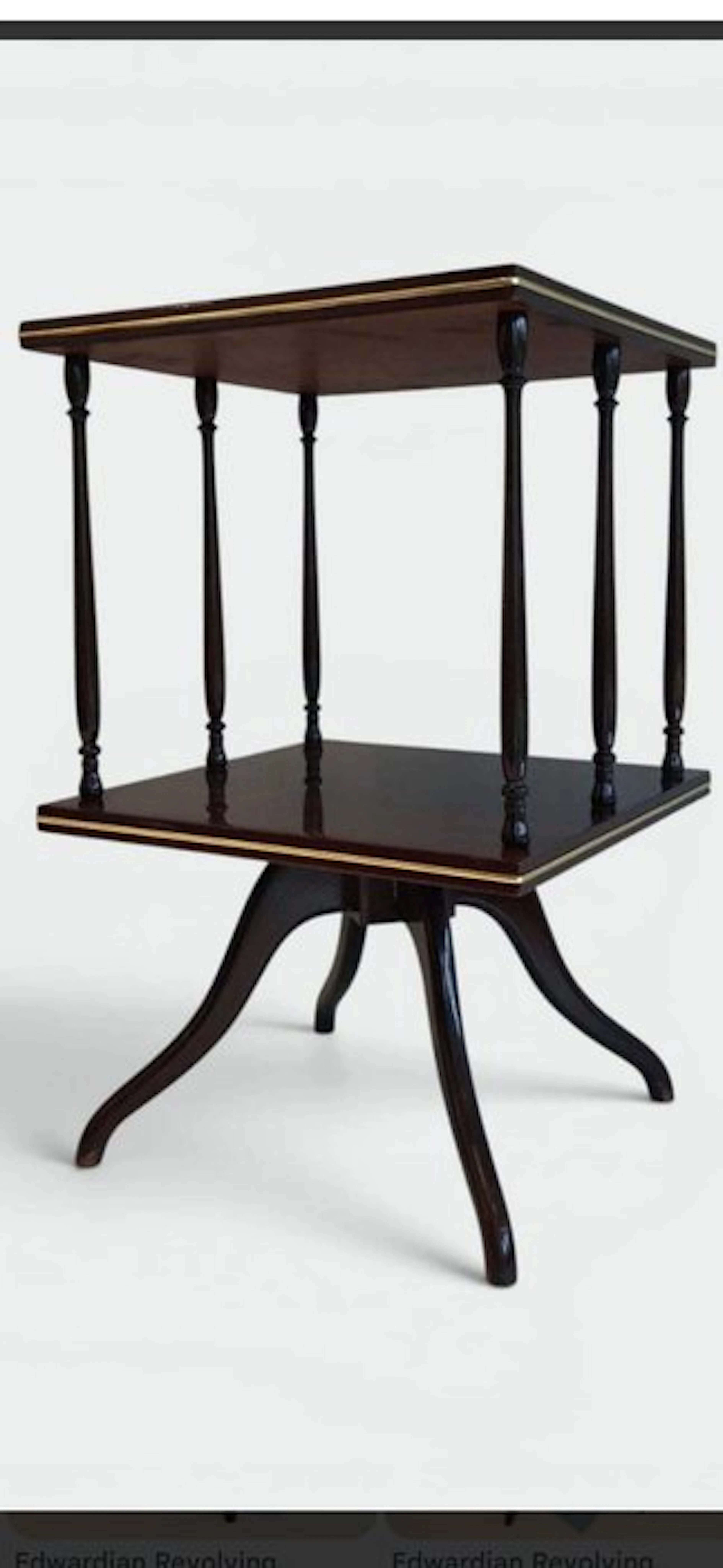 Side table - Wood - Revolving table