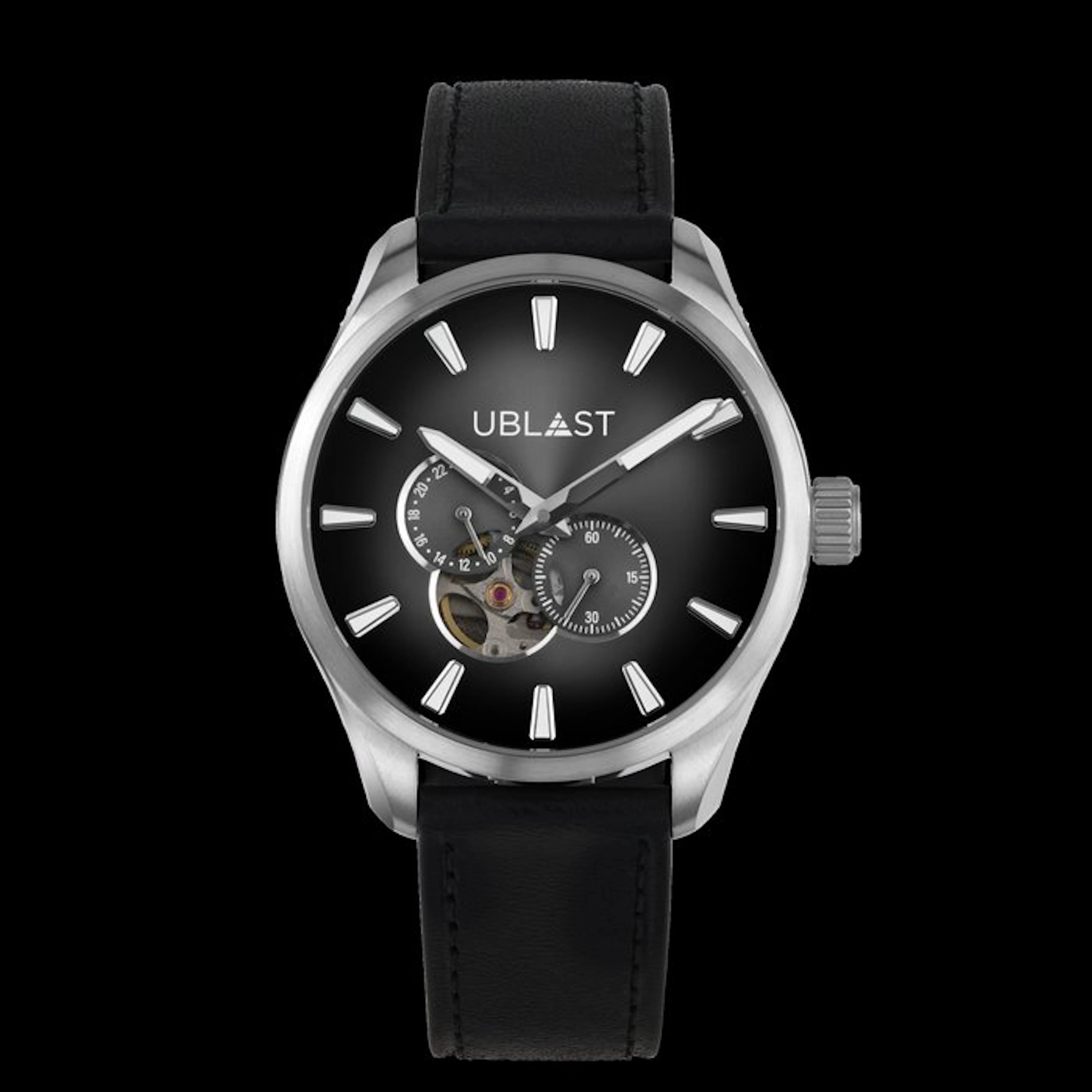 Ublast - Vision Open Heart - Sapphire Glass - REF.UBVOH42BKGY - Ltd