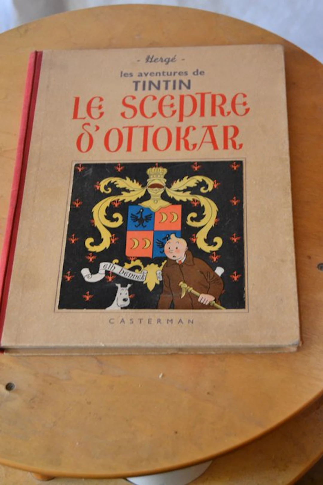 Tintin T8 - le Sceptre d 'Ottokar N&B (A7) - 1 Album - First edition - 1939