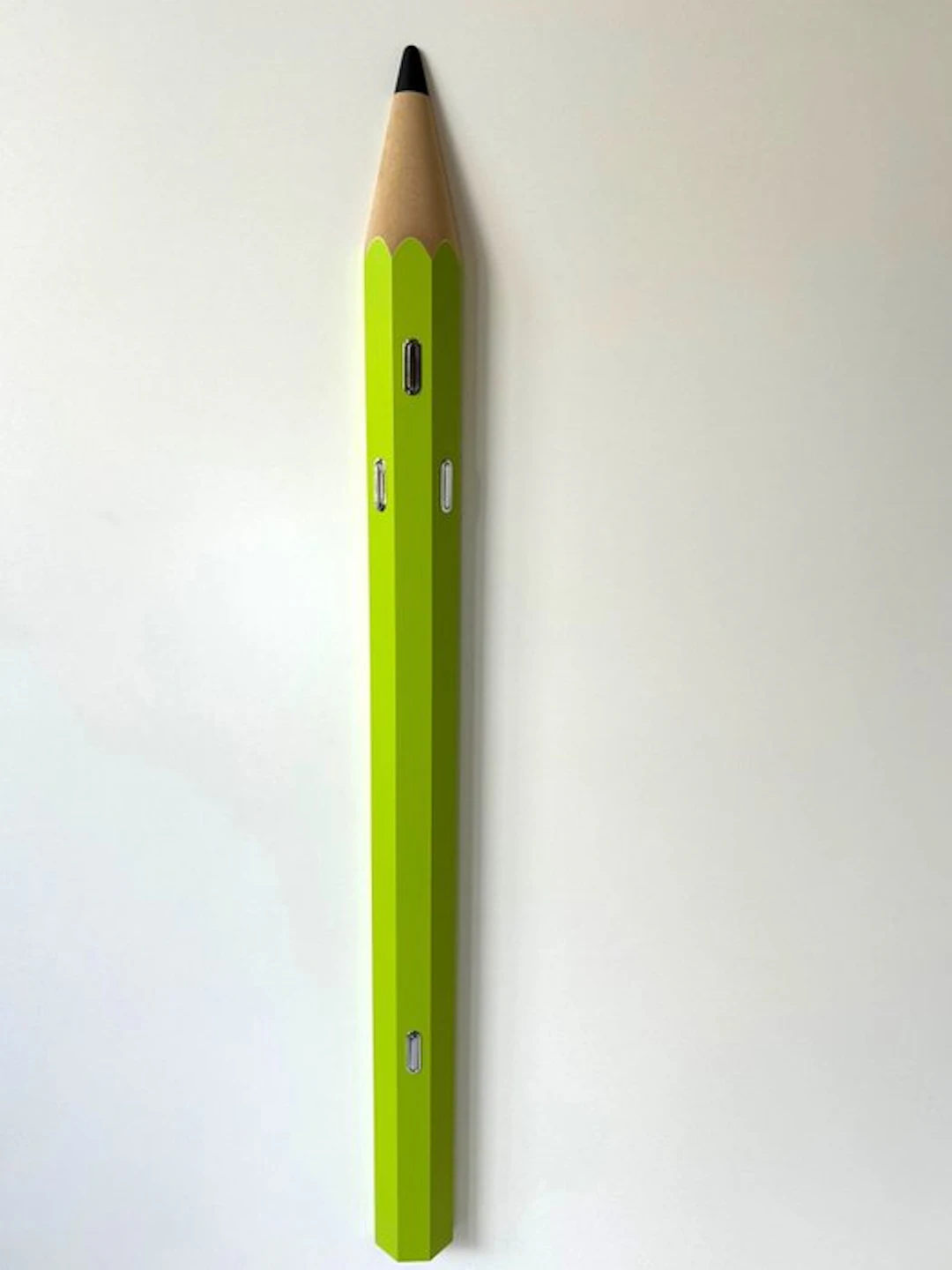 Maconi - Coat rack - Pencil - Wood / resin leaf