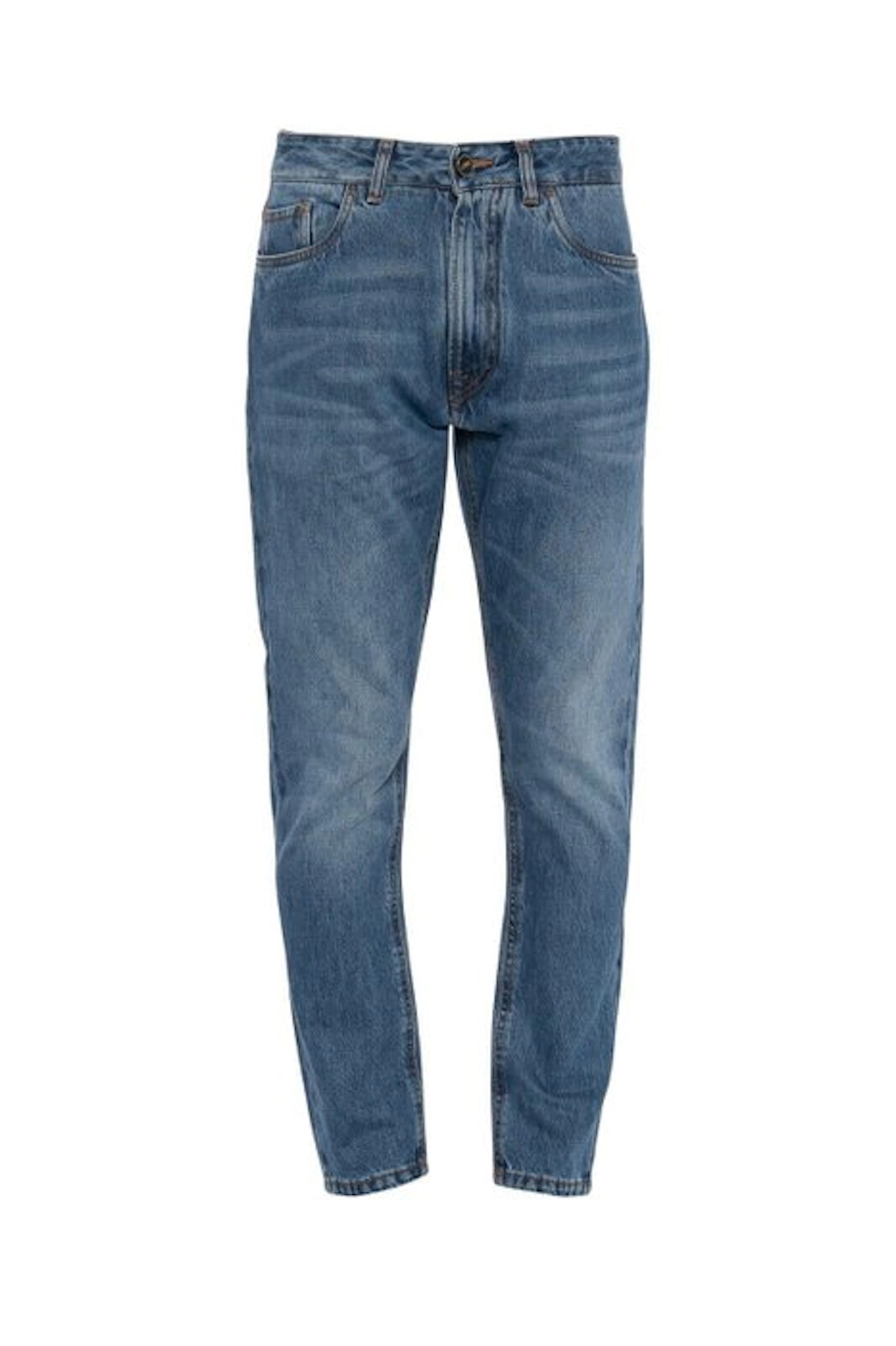 ISAIA NAPOLI - IT 46 - Blue Denim Jeans Trousers Pant...