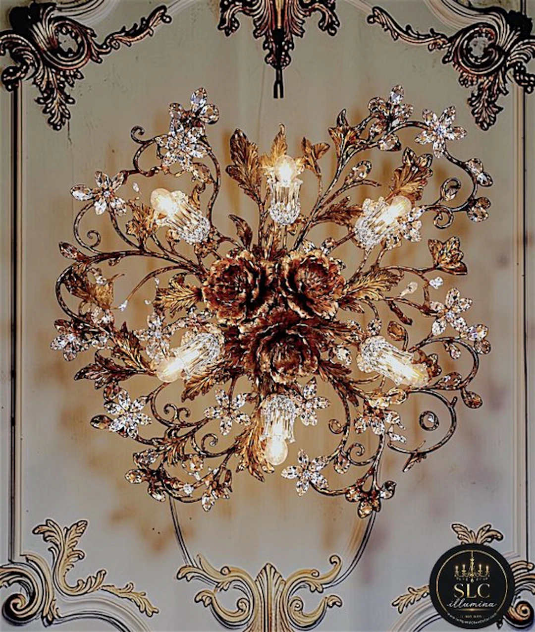 SLC Illumina - MG - Ceiling lamp - Epoca PL6L Crystal...