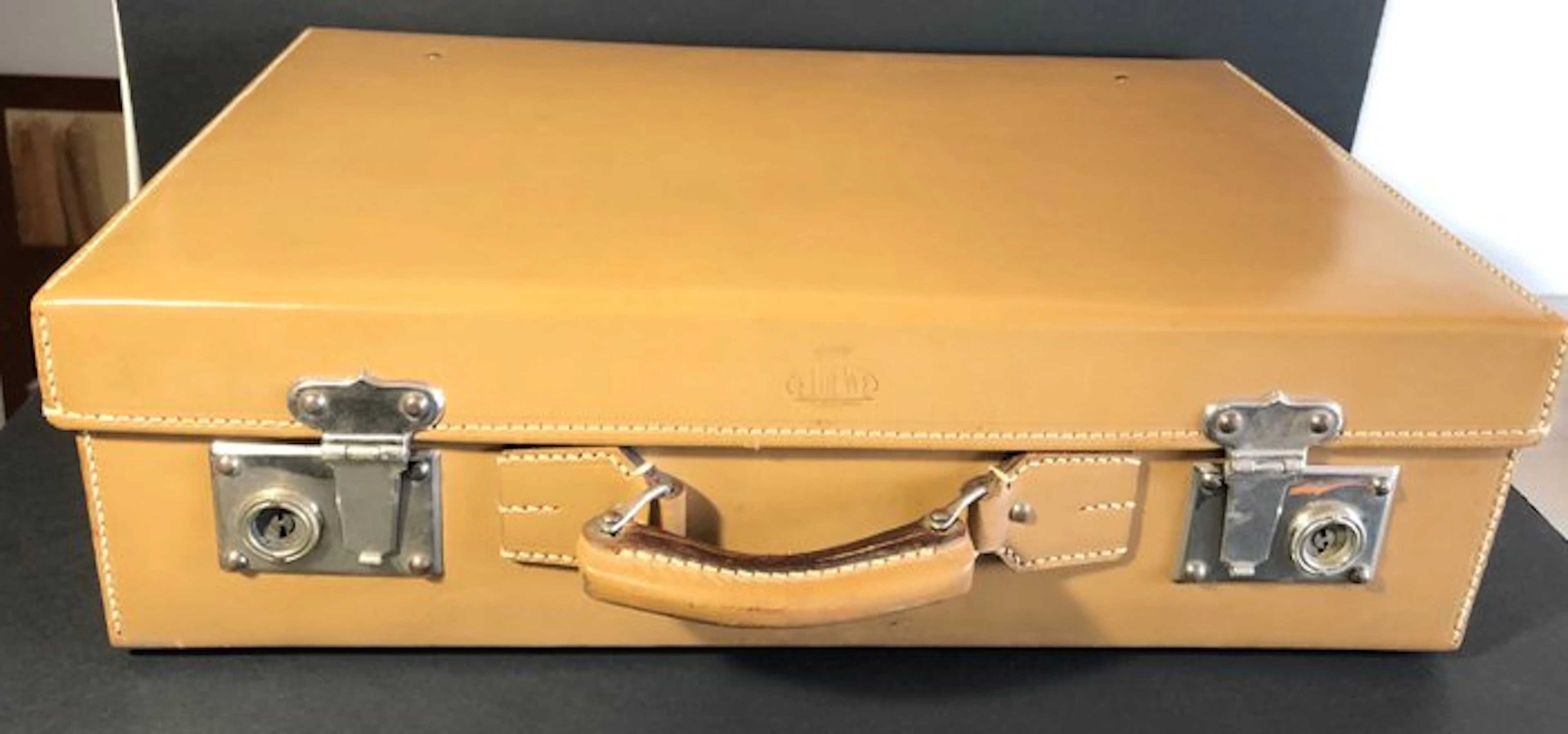 loewe - Enrique loewe - Beauty case - Fur - Old Loewe briefcase