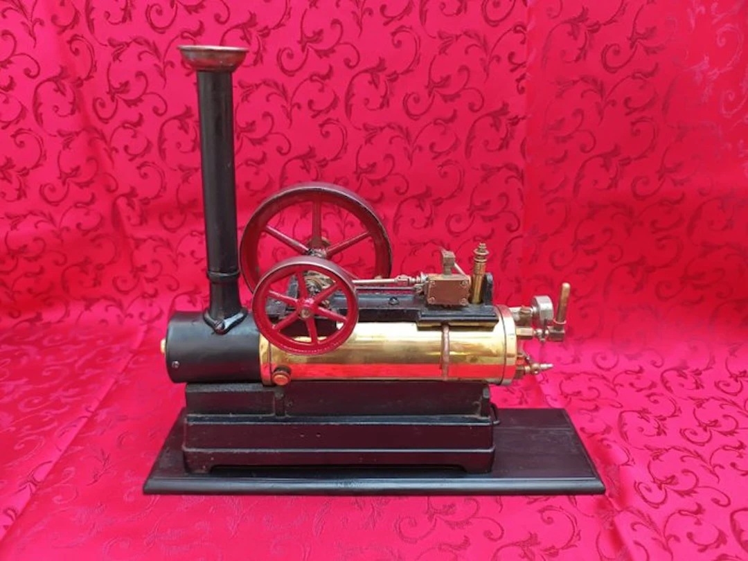 Steam engine - Cast iron - 1900-1910 - miniature model