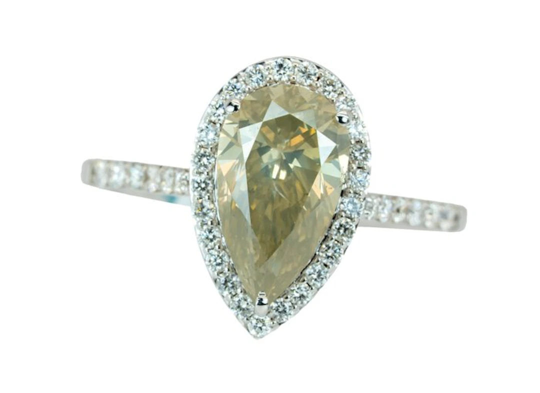 No reserve price - Ring - 14 kt