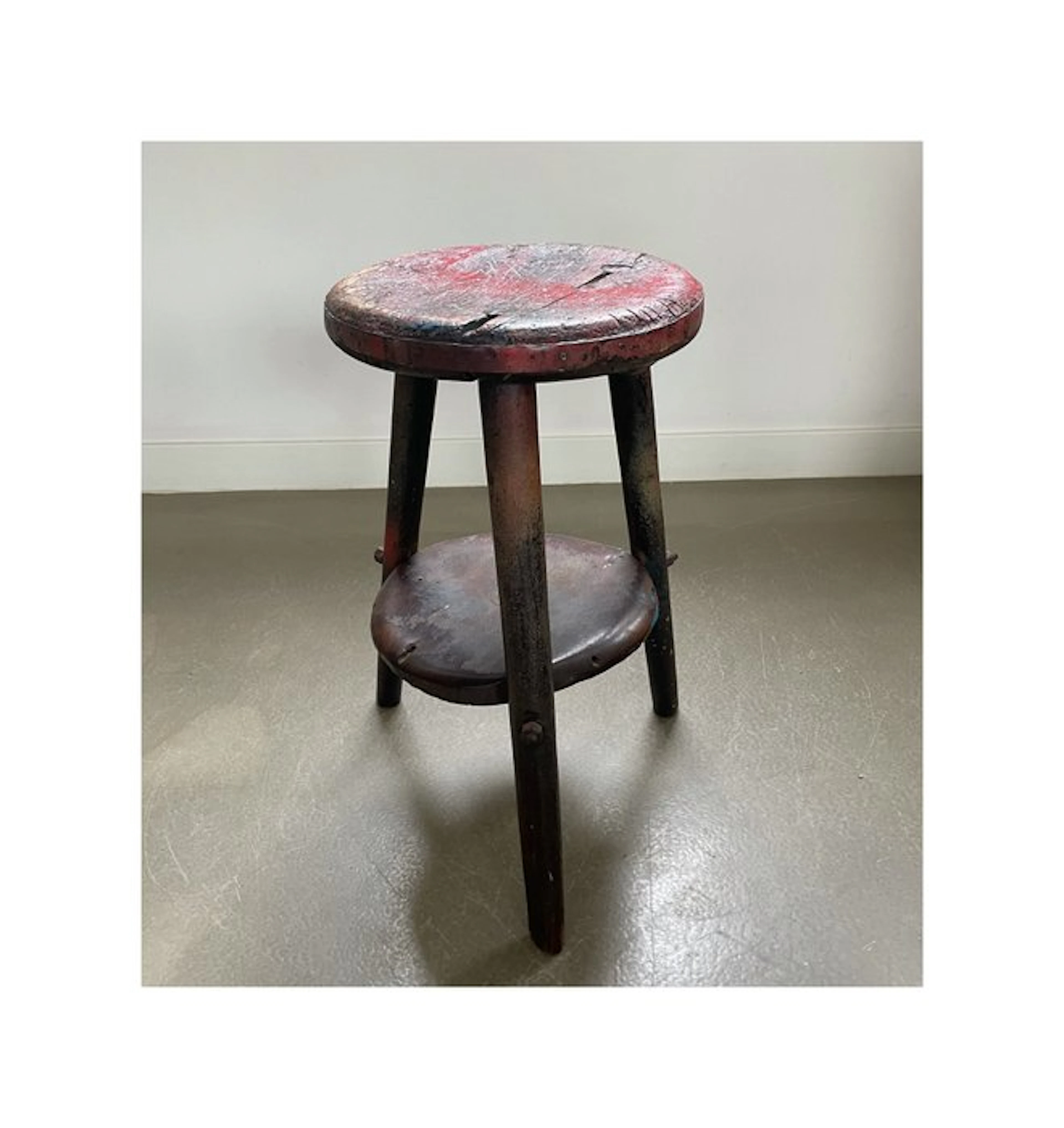Stool - Wood - A worker's stool