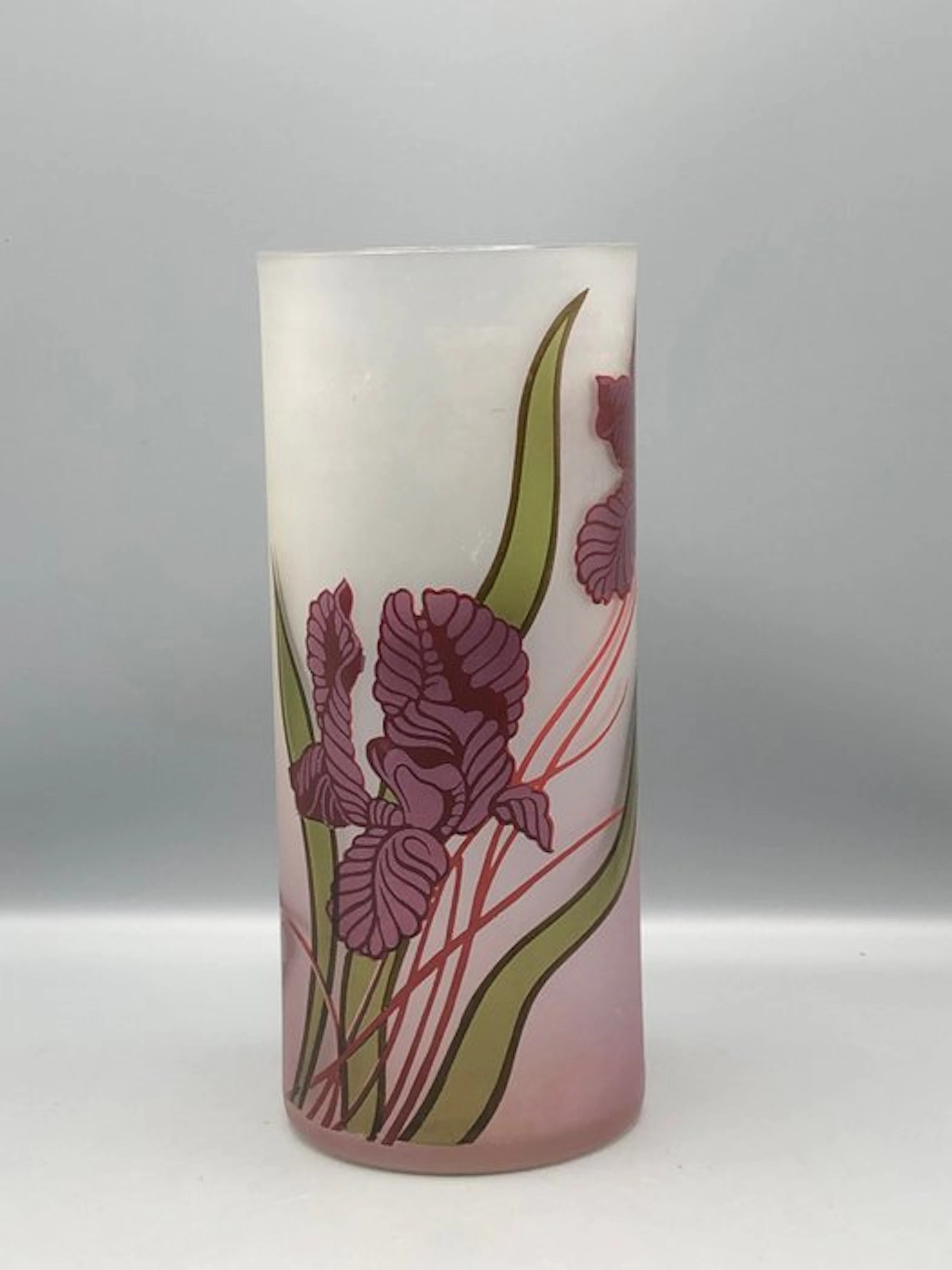 Vase - Glass - Art Nouveau style