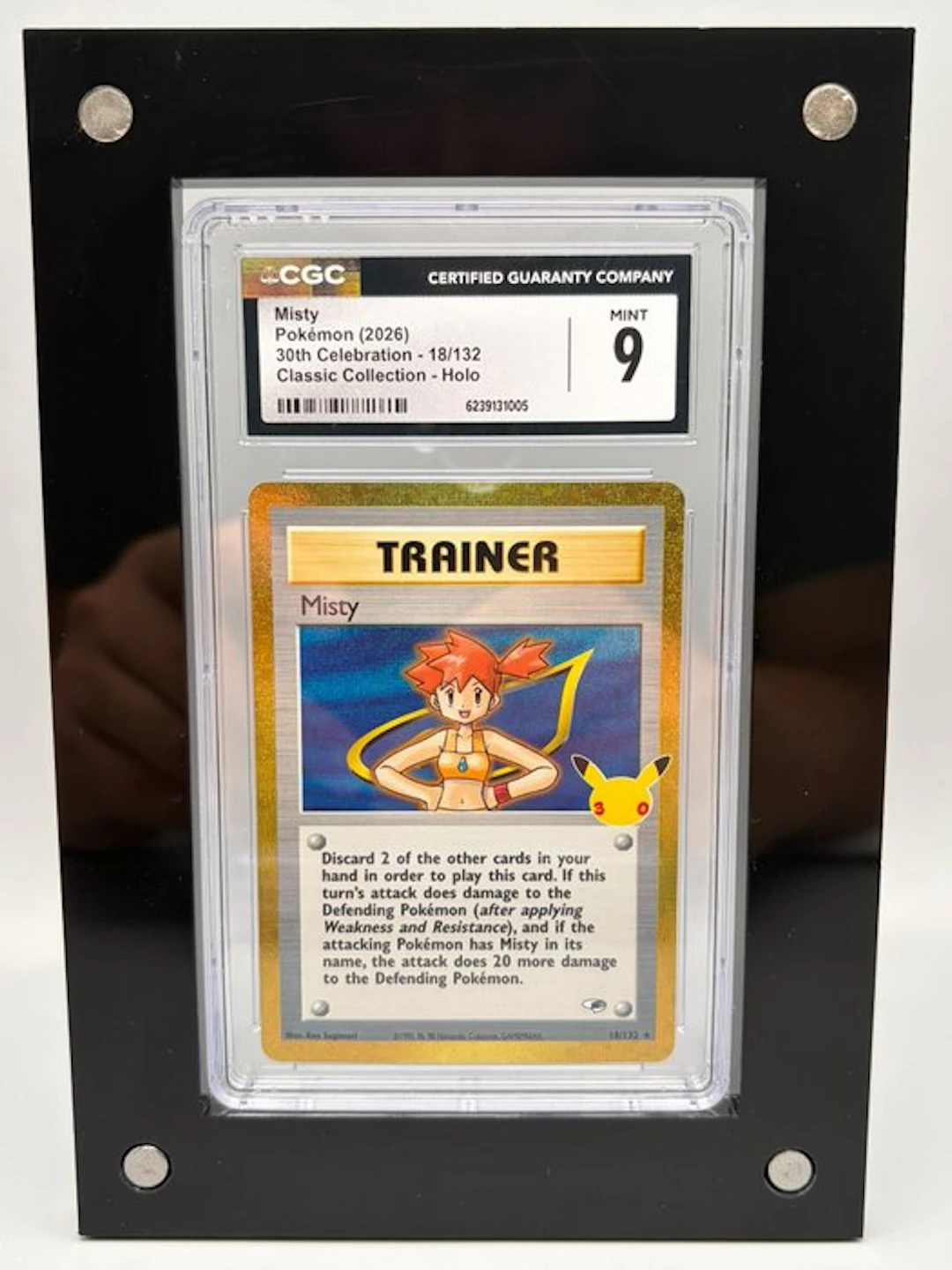 Pokémon - 1 Graded card - Misty - 30th Celebration...