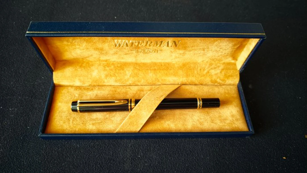 Waterman - le man 200 black lacquer - Fountain pen