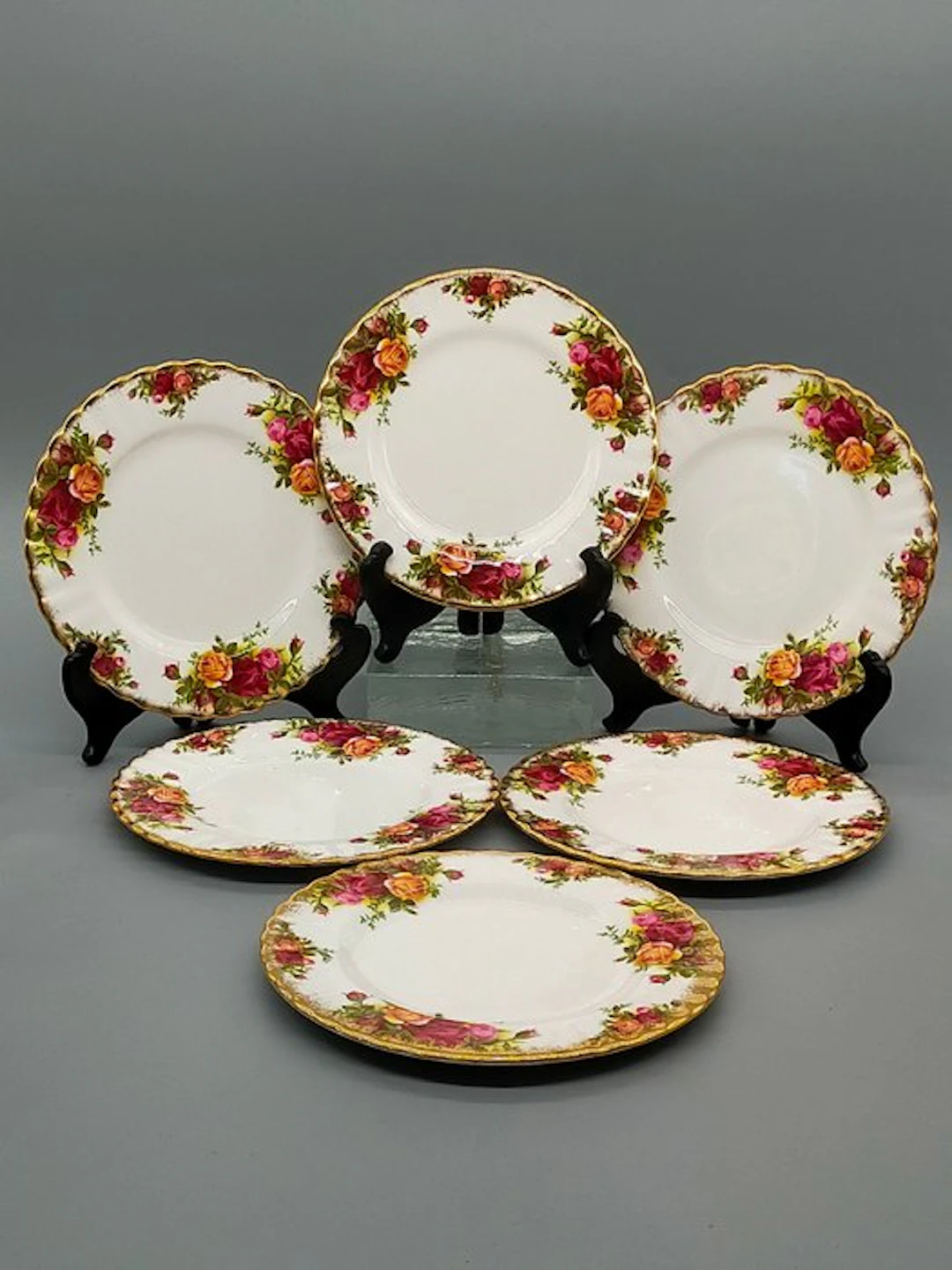 Dinner set - Royal Albert Old Country Roses 6er Set...