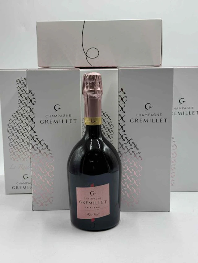 Gremillet, Extra Brut "Vrai" - Champagne Rosé - 6 Bottles (0.75L)
