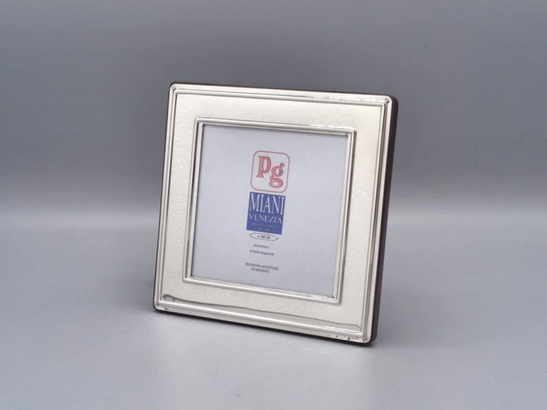 PG-Miani Argenteria - Picture frame - .925 silver - Smooth 9x9
