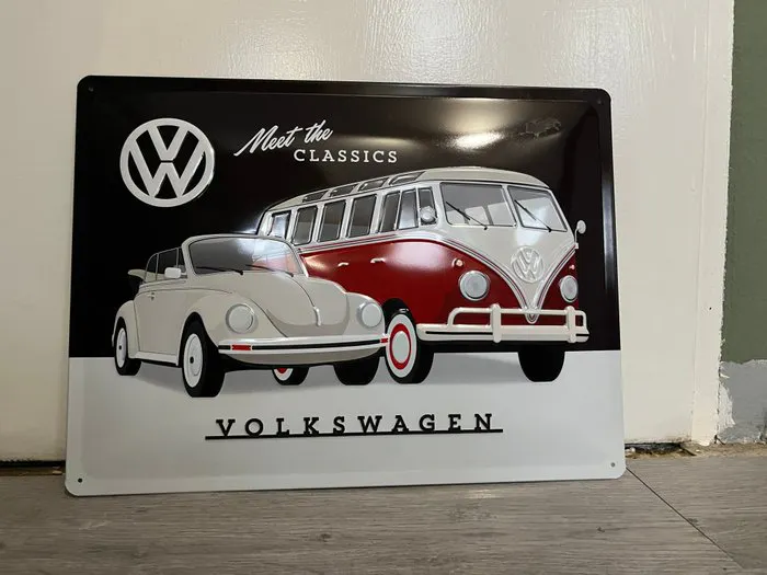 Volkswagen - Meet the Classics Volkswagen - Sign - Metal