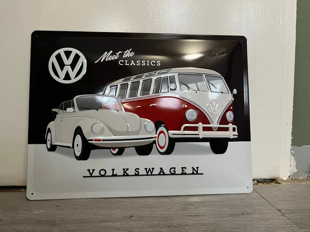 Volkswagen - Meet the Classics Volkswagen - Sign - Metal