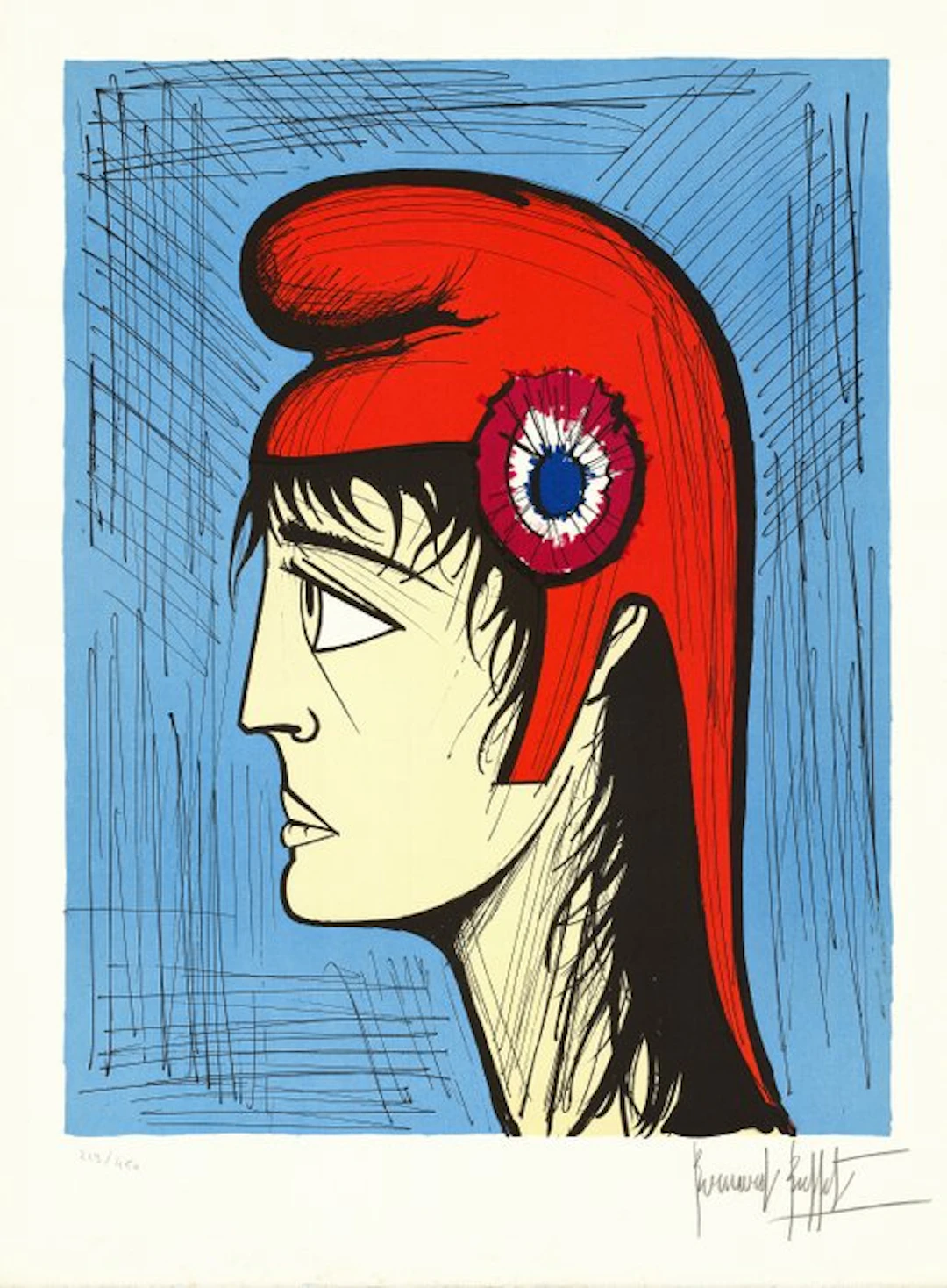 Bernard Buffet (1928-1999) - La Révolution Française, Marianne