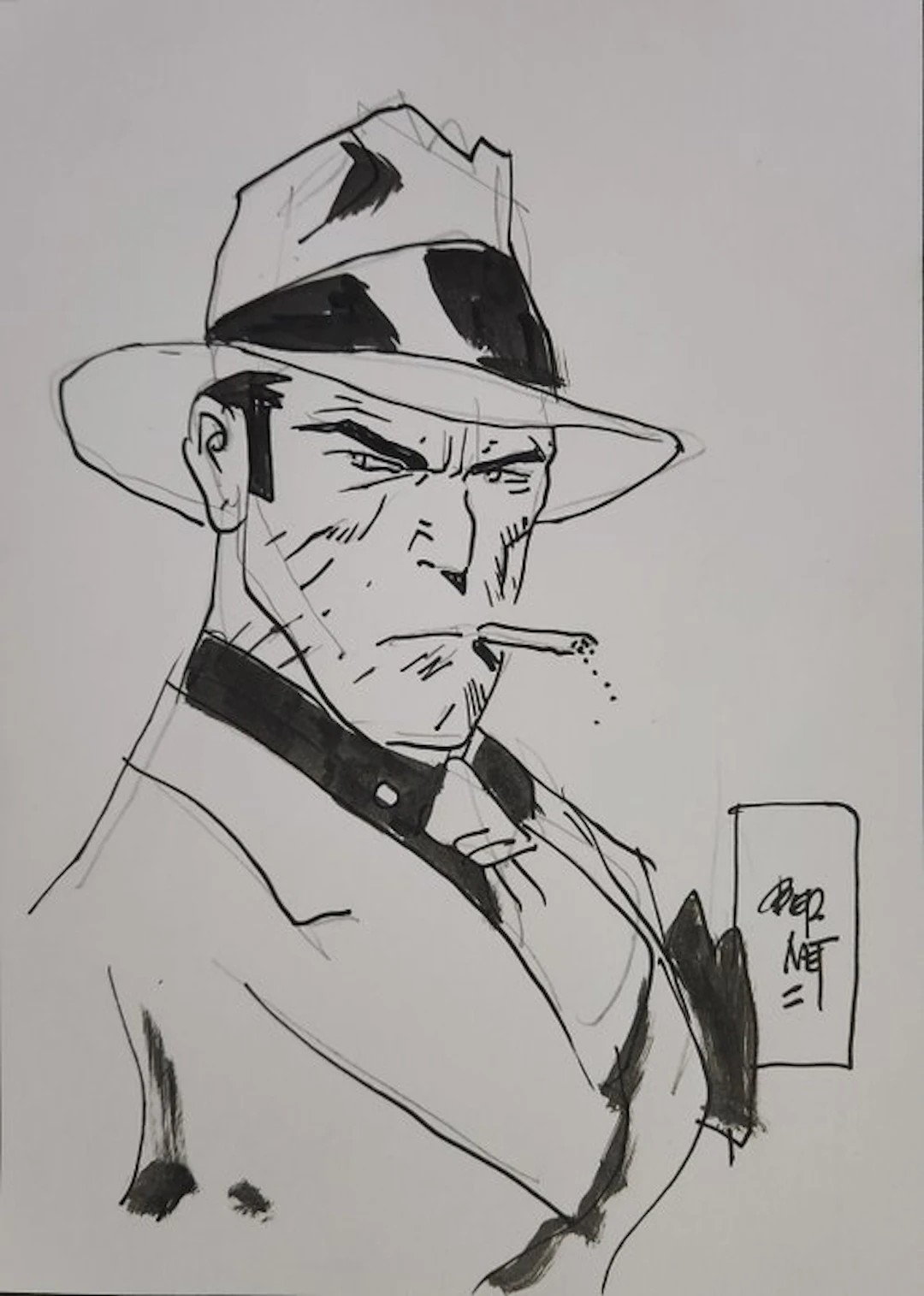Bernet, Jordi - 1 Original drawing - Torpedo