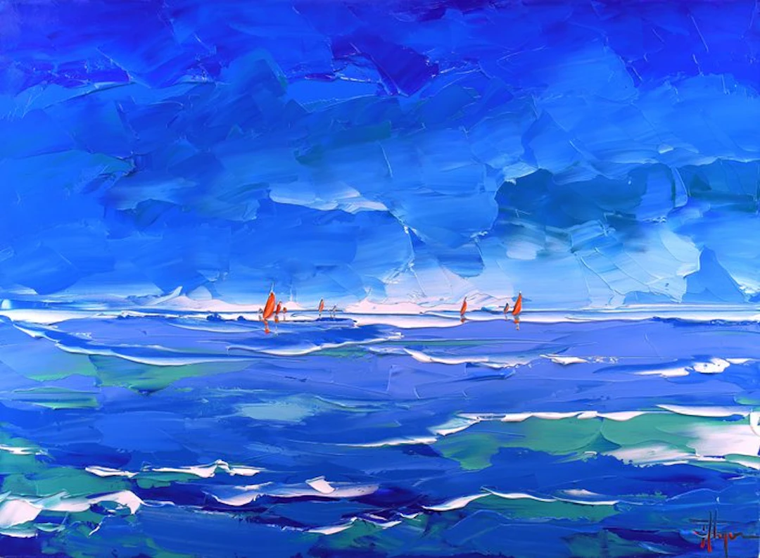 Olivier Pfleger - Mandrafina FORMAT XL " Haute mer "