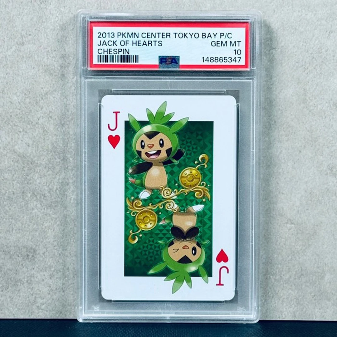 Pokémon Graded card - JACK OF HEARTS 2013 PKMN CENTER...