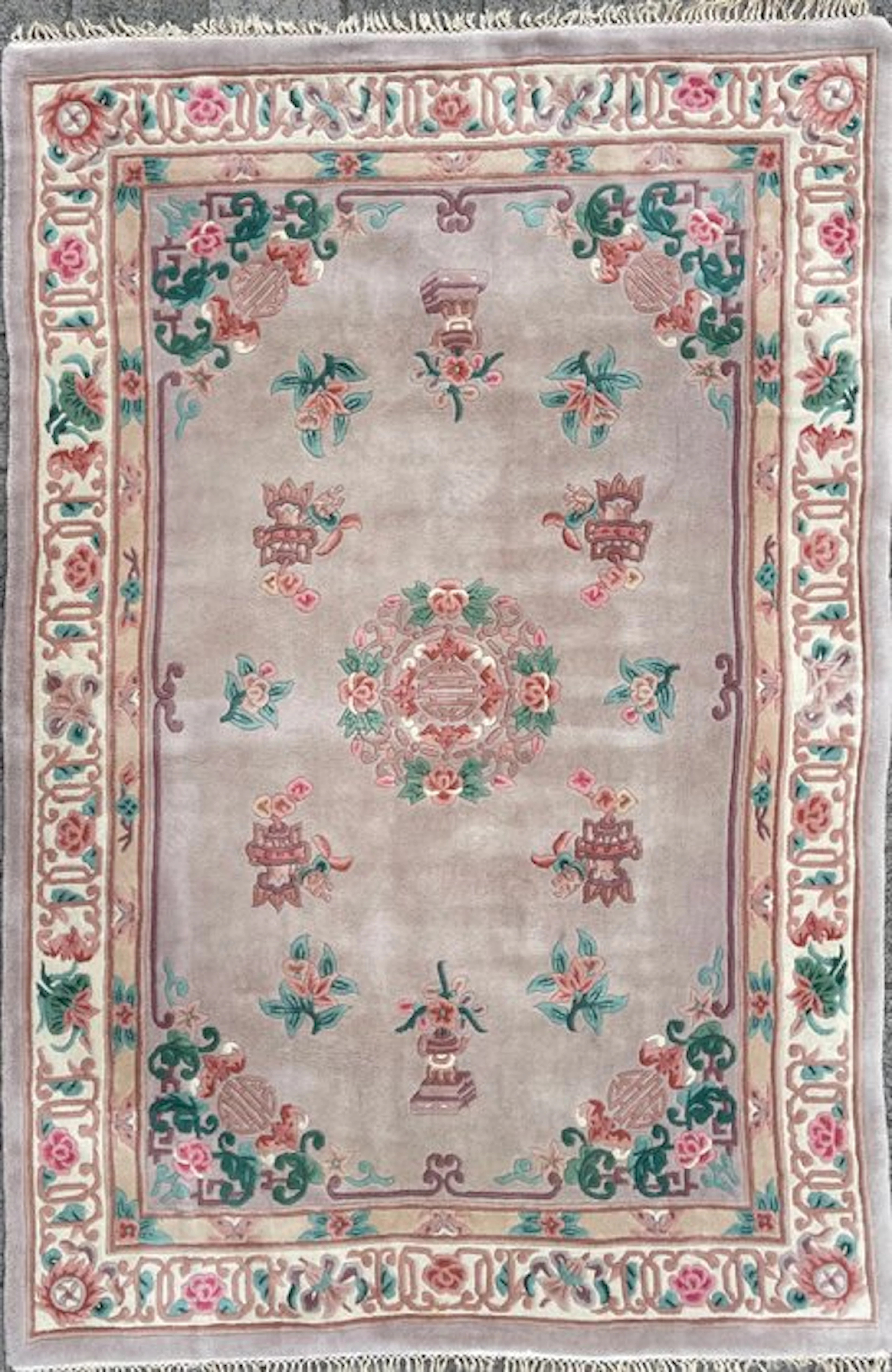 China Art Deco - Cleaned - Carpet - 290 cm - 193 cm