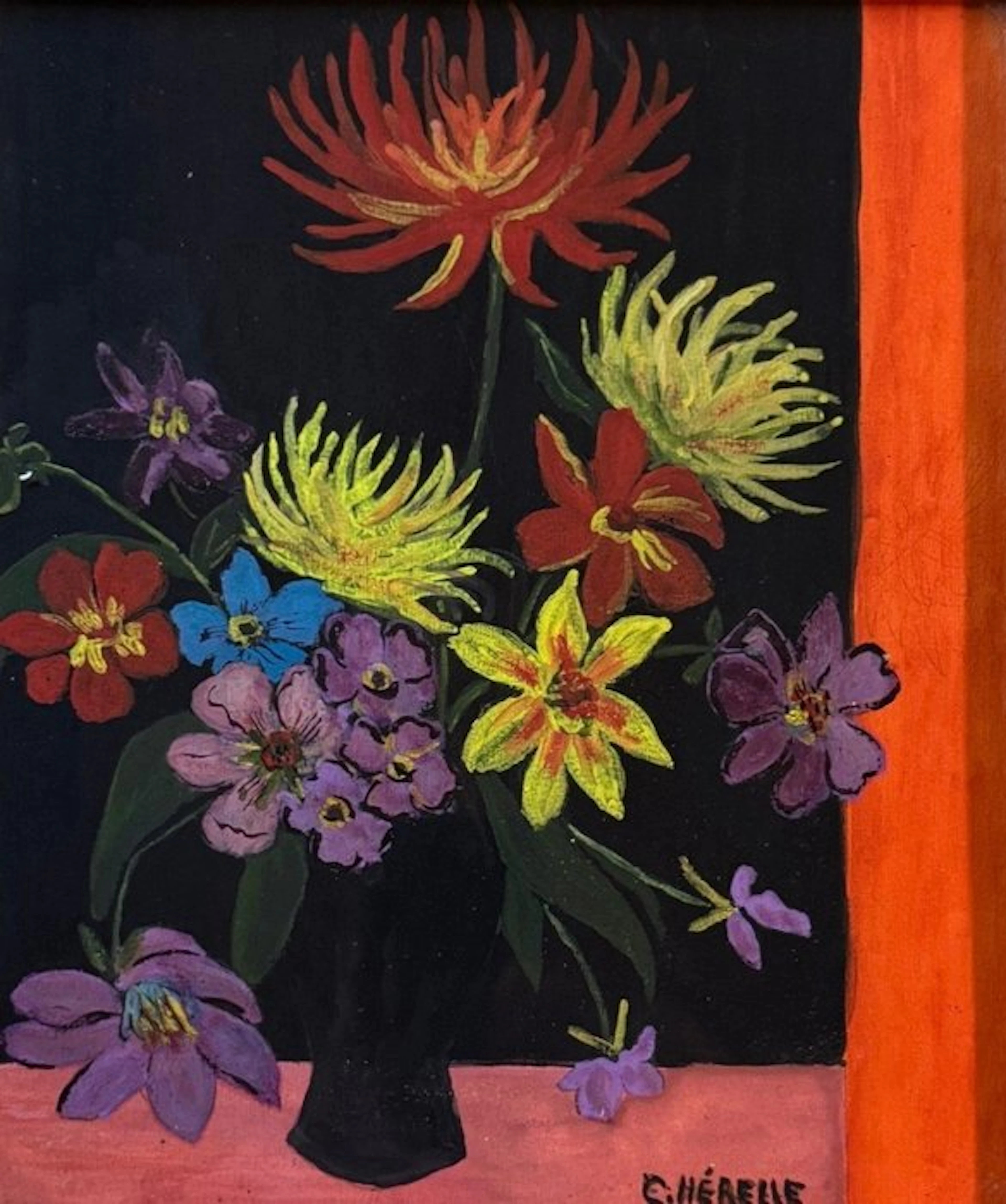 Claudine Herelle (XX) - Bouquet Psychédélique