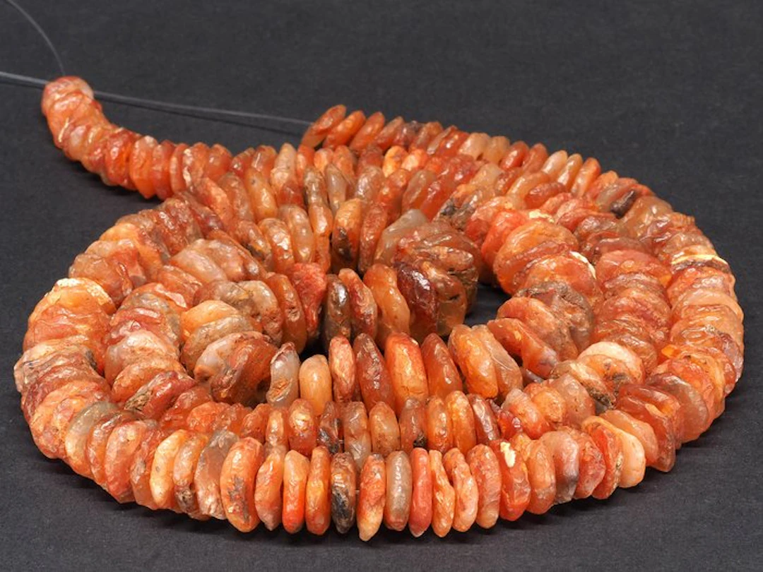 Strand of beads - Carnelian - Sahara-West Africa - Ancient
