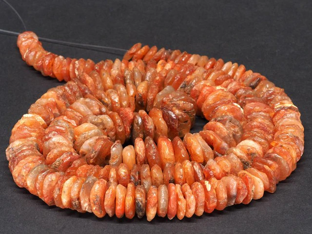 Strand of beads - Carnelian - Sahara-West Africa - Ancient