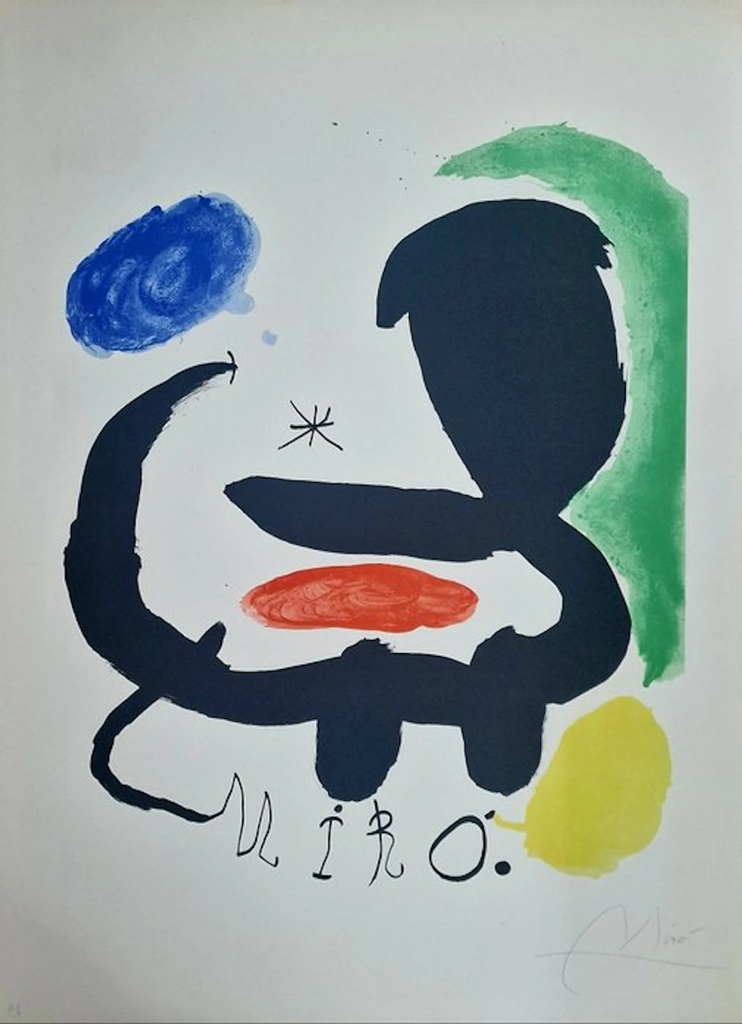 Joan Miro (1893-1983) - Sala Pelaires. 1970
