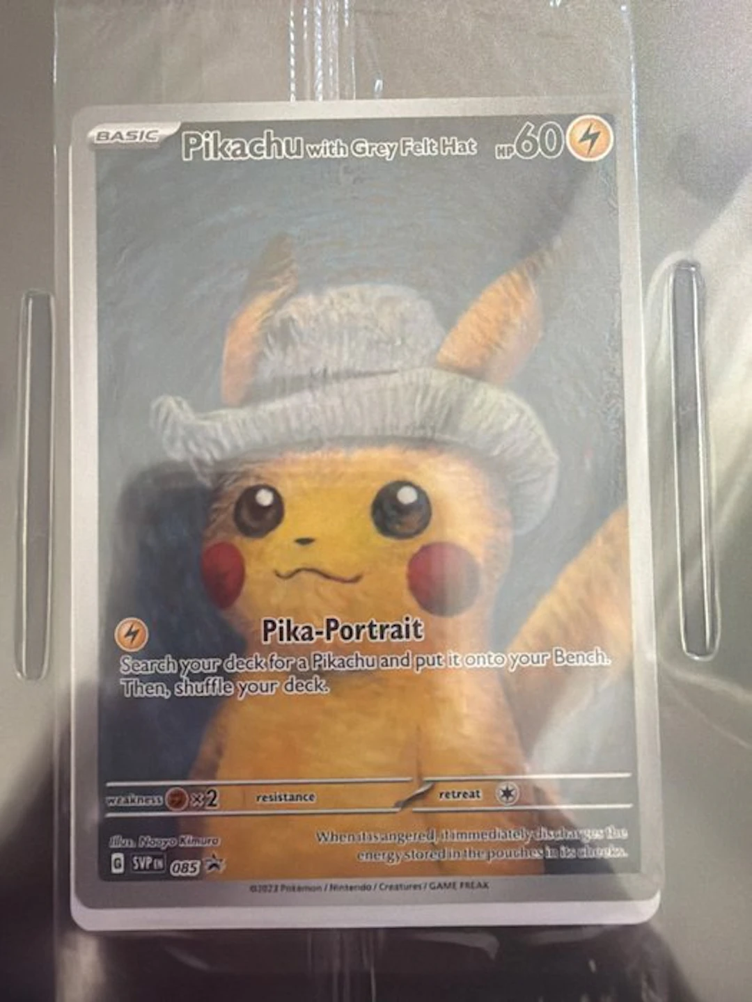 Pokémon - 1 Graded card - Pikachu 085 Promo card