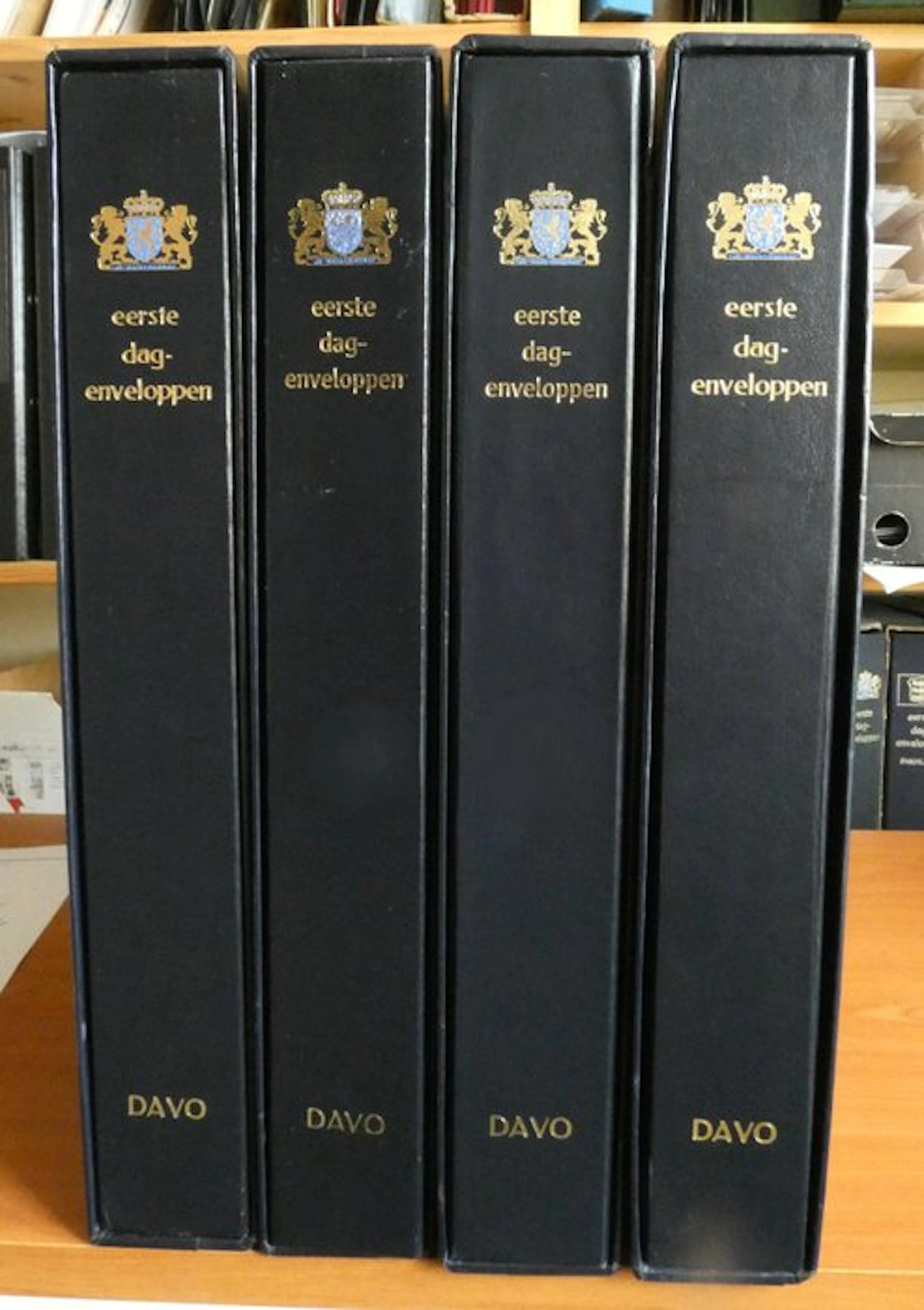 Netherlands - Accessories - Four deluxe FDC albums