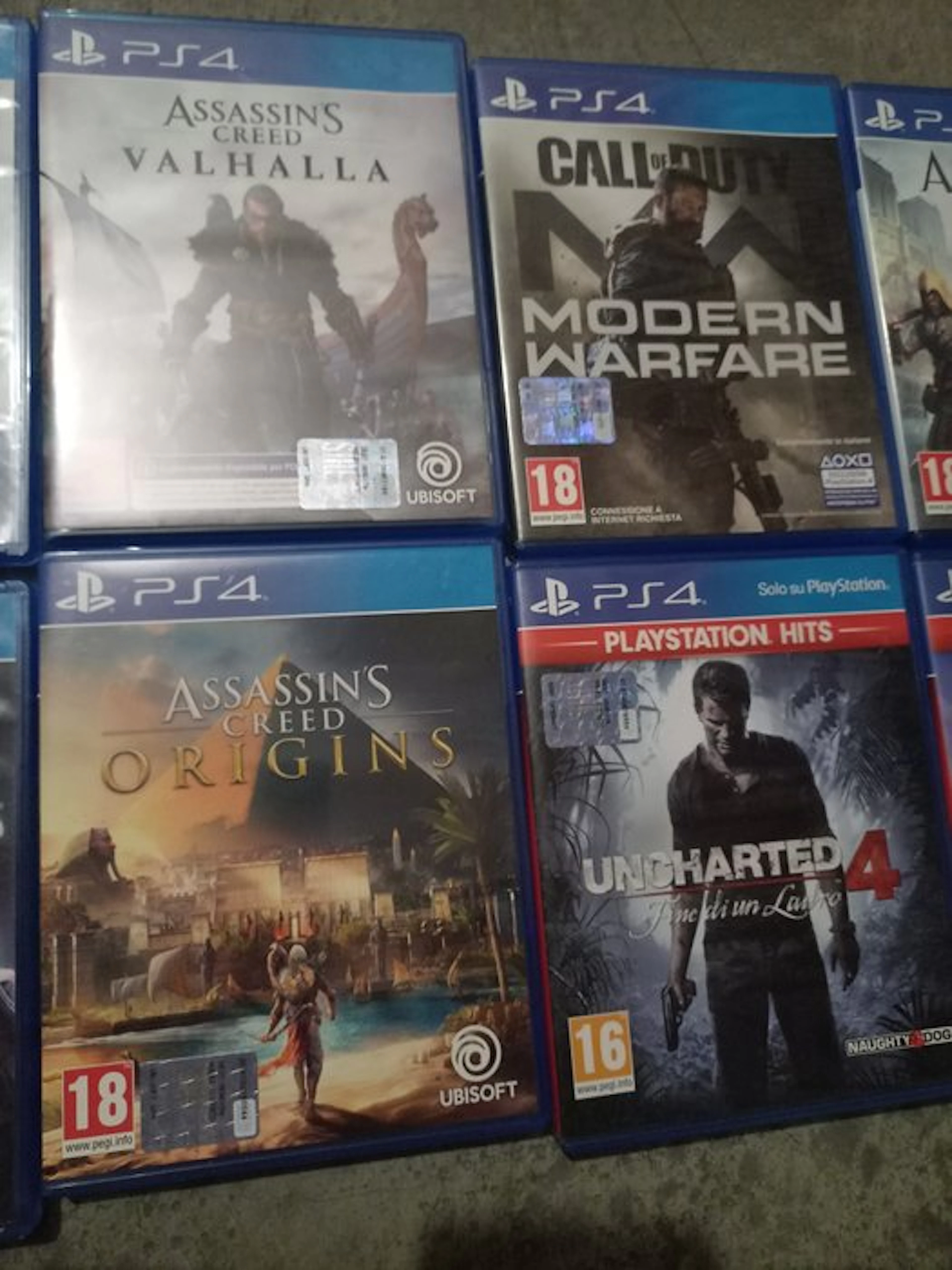 Sony - Playstation 4 (PS4) - lot of 10 - Video game - In original box