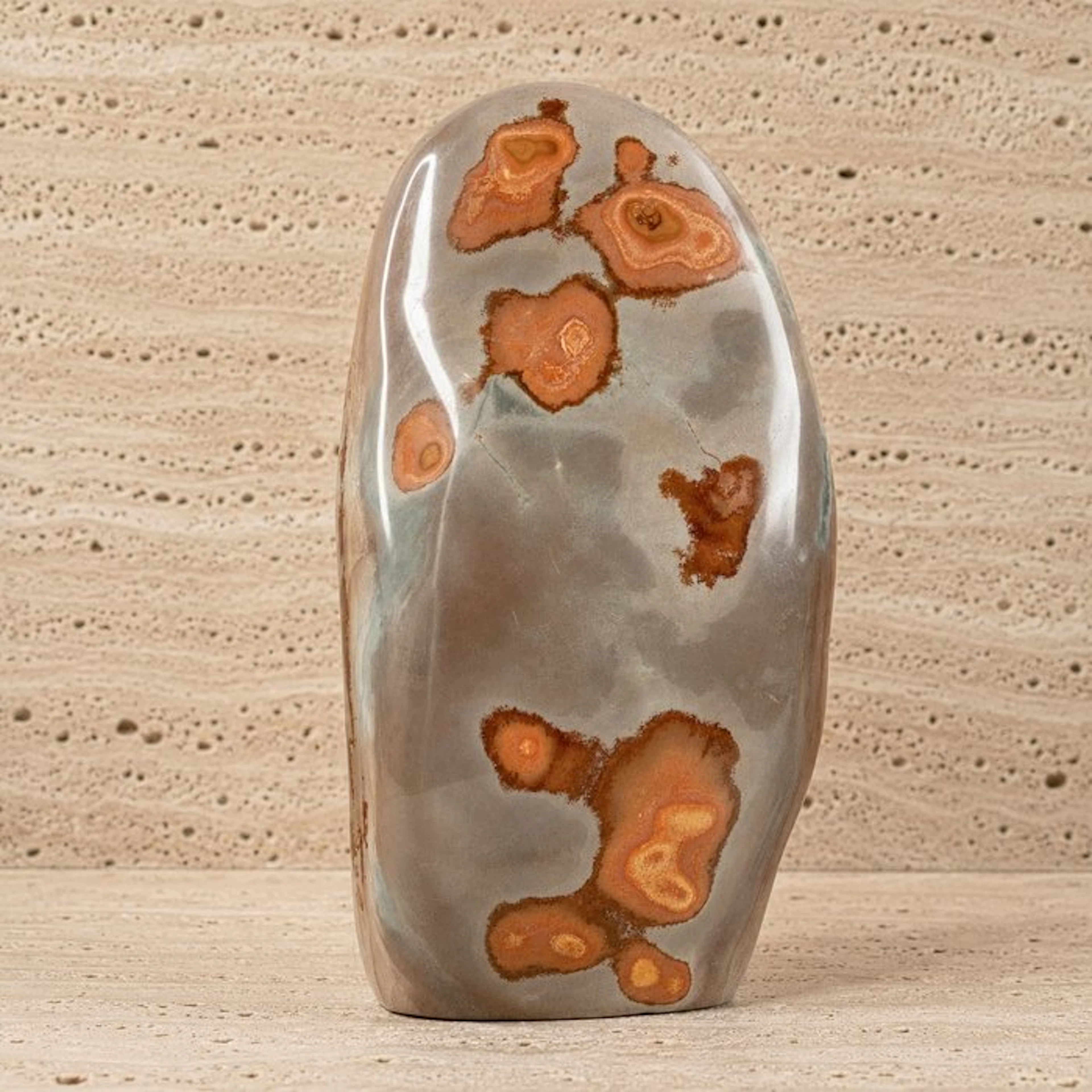 Madagascar Ocean Jasper Freeform2268 - Height: 230 mm...