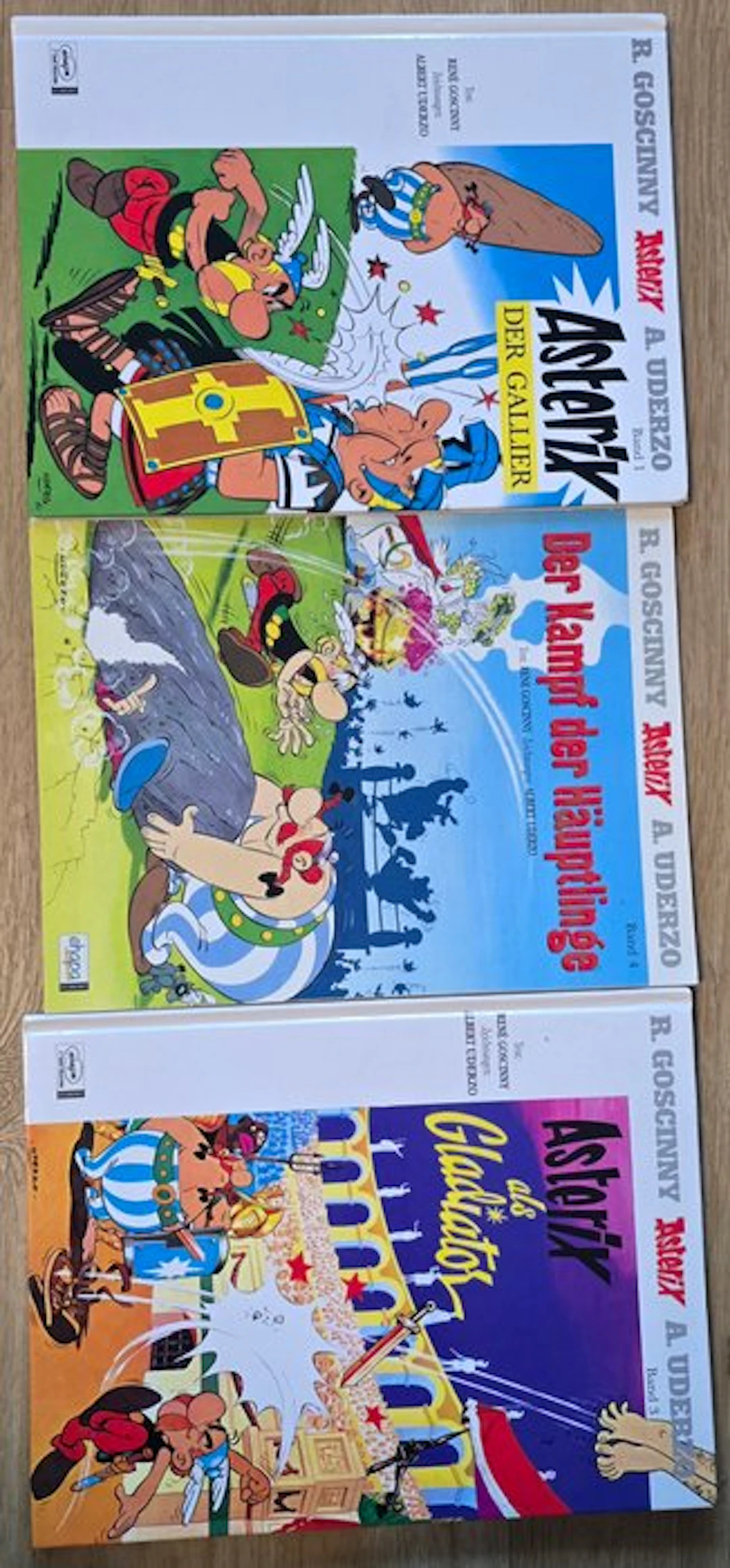 Asterix - Hardcover Comic Books - 3 Comic collection