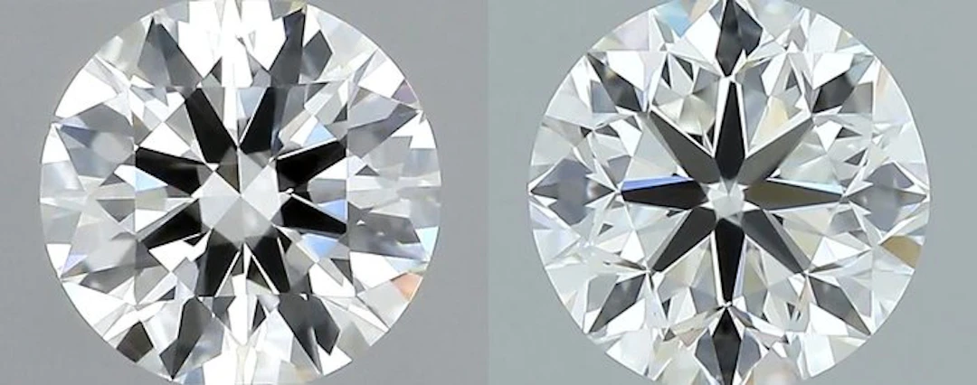 No reserve price - 2 pcs Diamond (Natural) - 1.00 ct - Round - F - VVS2