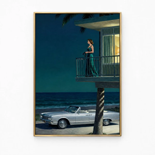 Le Yack - Third Floor, Ocean Side - Hand signed