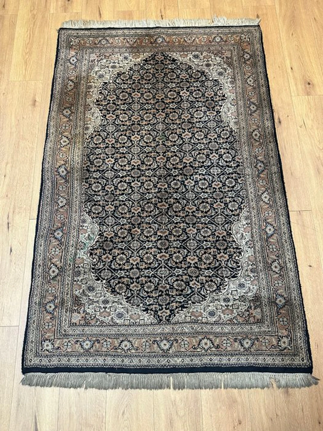 Fine antique Oriental rug in the Tabriz-Mahi style with...
