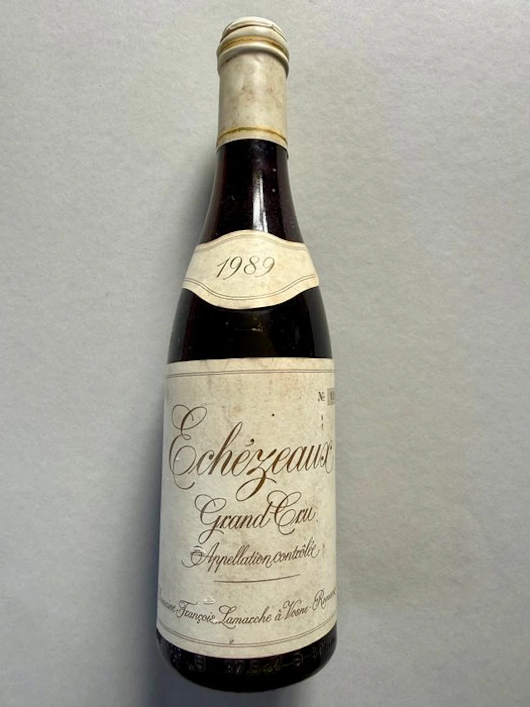 1989 François Lamarche - Échezeaux Grand Cru - 1 Half Bottles (0.375L)