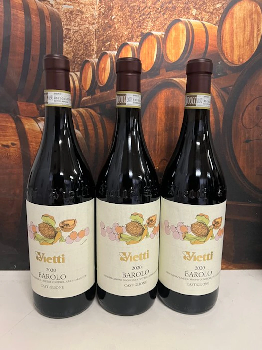 2020 Vietti Castiglione - Barolo - 3 Bottles (0.75L)