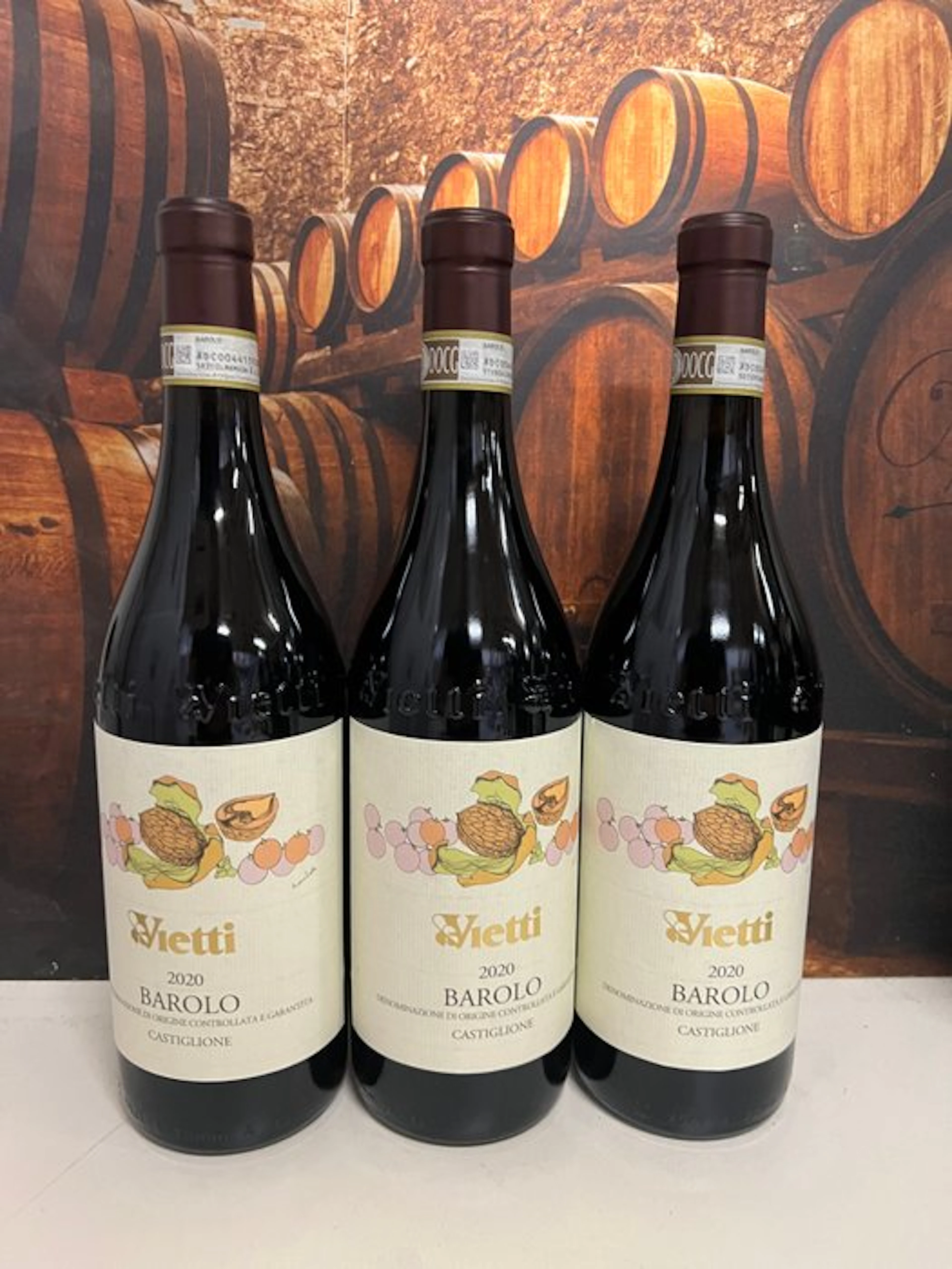 2020 Vietti Castiglione - Barolo - 3 Bottles (0.75L)