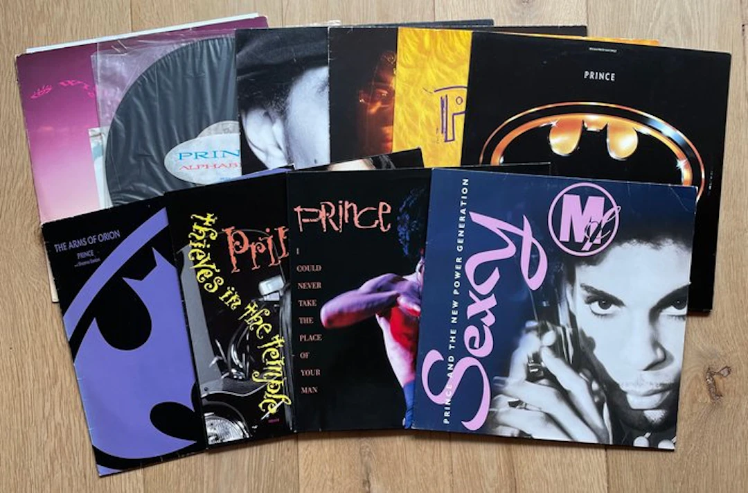 Prince - Collection of 10 x 12" Maxi singles - Vinyl record - 1987