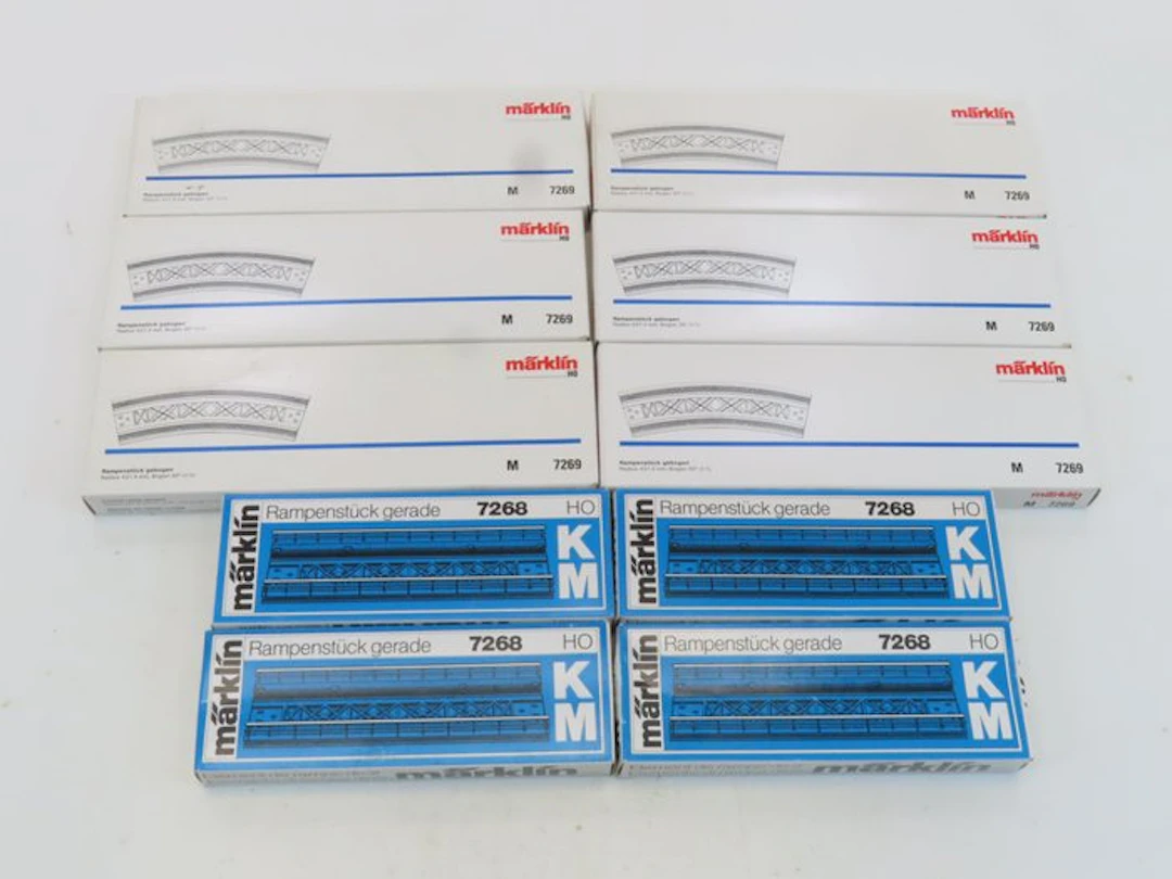 Märklin H0 - 7268/7269 - Model train scenery (10)...