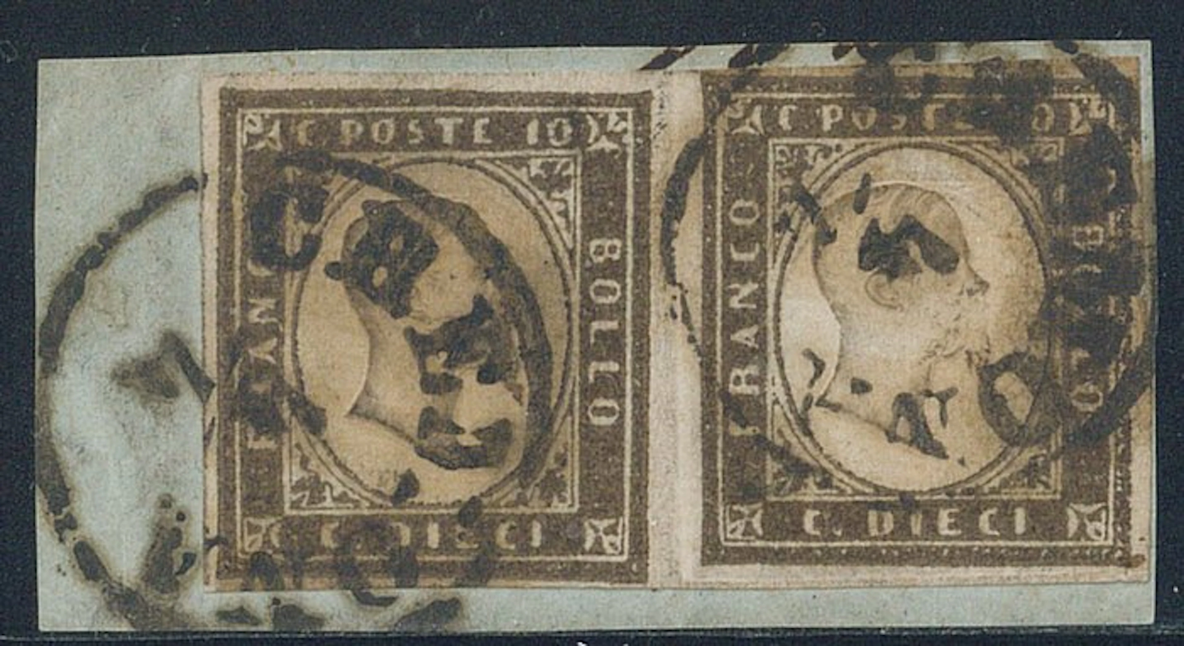 Italian Ancient States - Sardinia - 10 c