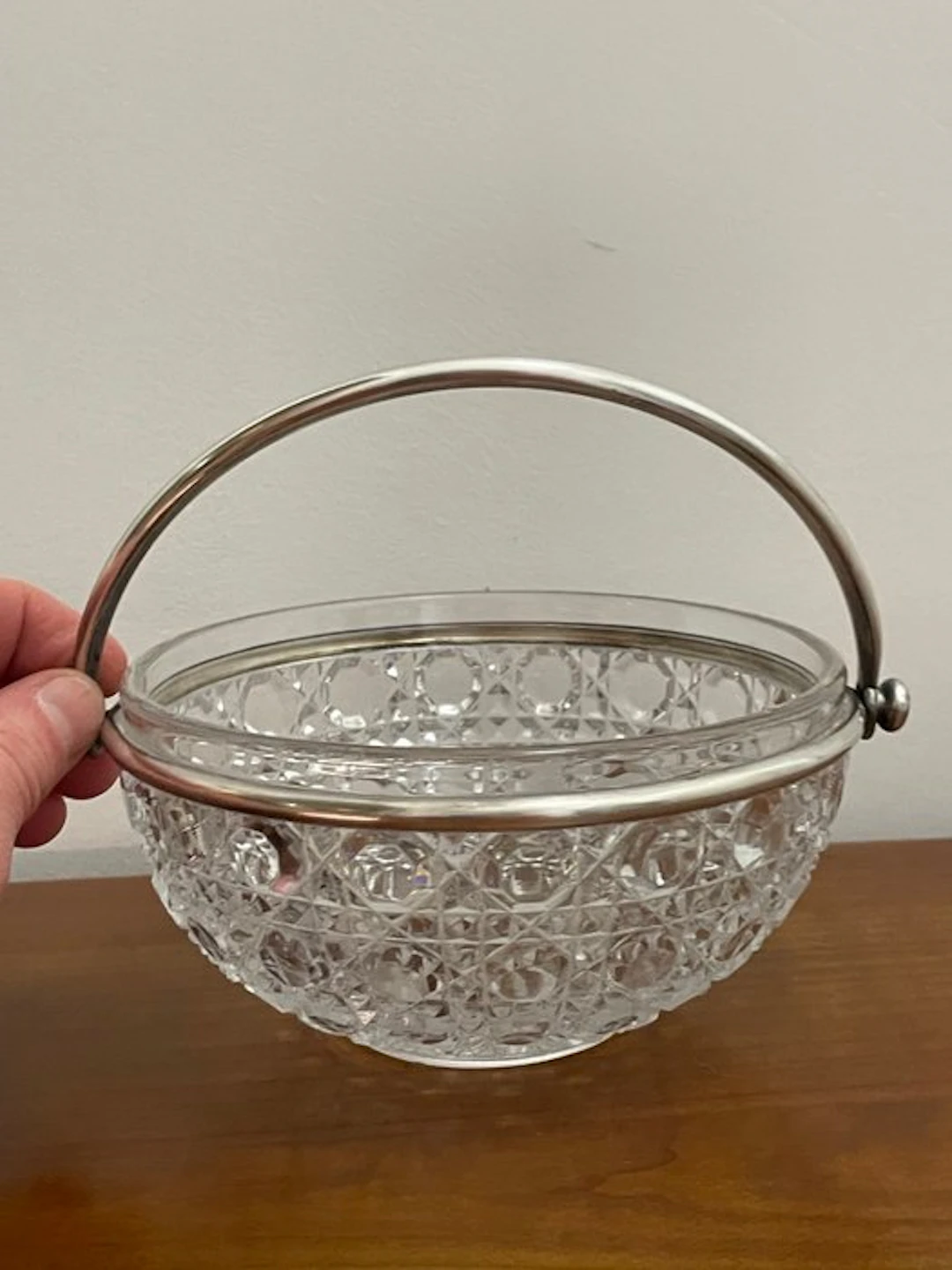 Baccarat - Bucket - Diamonds and Gemstones. - Crystal, silver metal